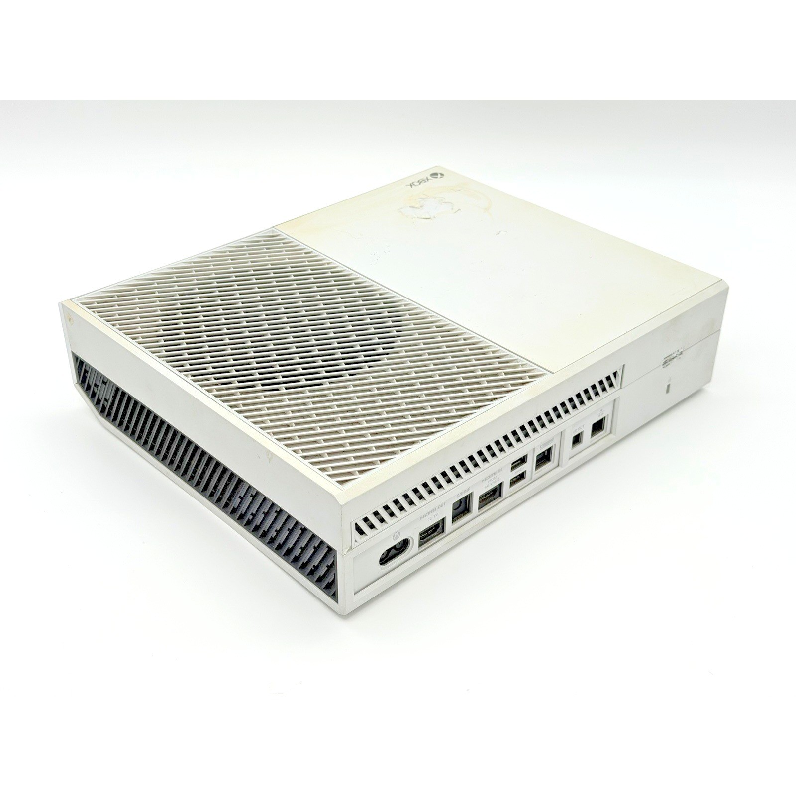 Microsoft Xbox One White Console w/ Kinect Sensor Camera Untested For Parts