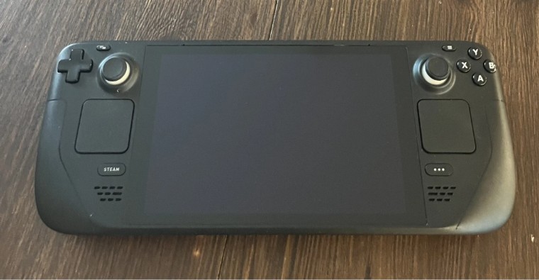 Valve Steam Deck LCD Black Console – For Parts NO BOARDS, Remaining Parts Work!