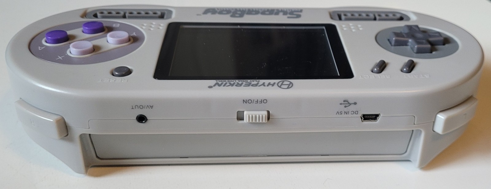Hyperkin SupaBoy Portable SNES Console, Charger, Pac Attack, Battery Wont Charge