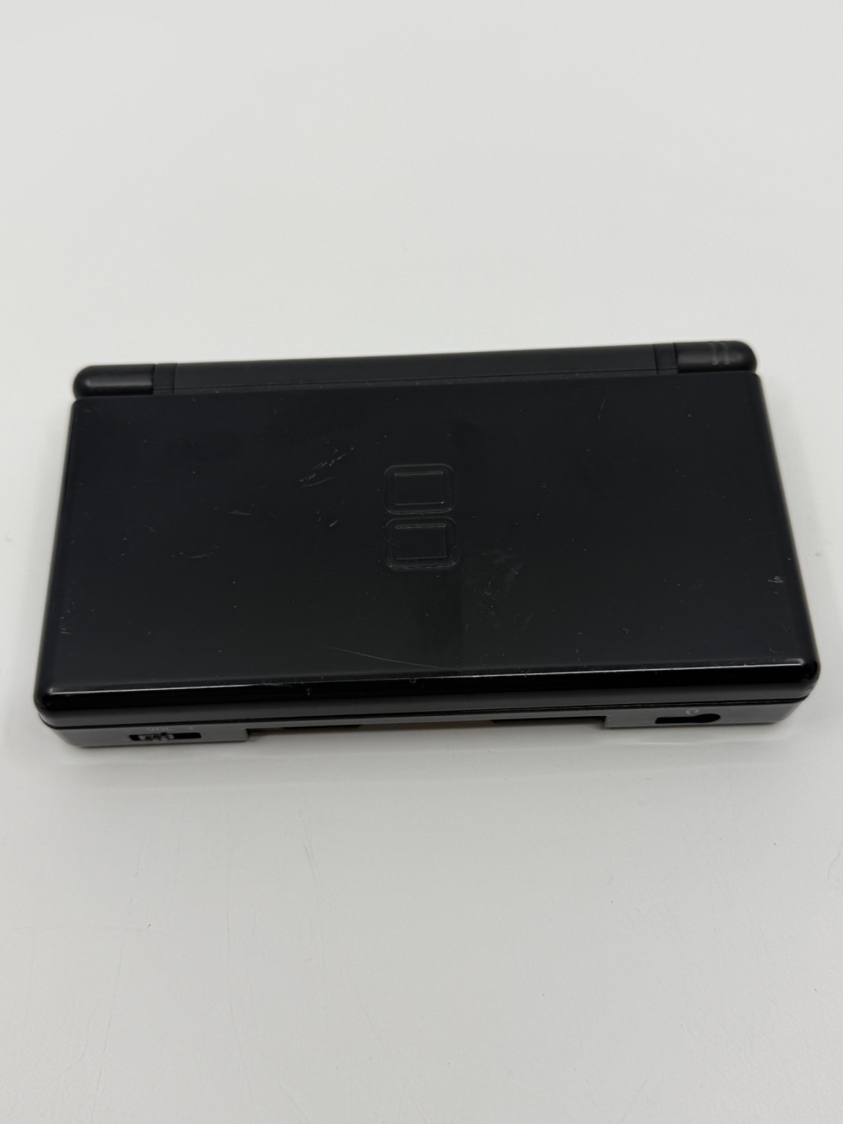 Nintendo DS Lite Black Handheld Touch Screen Tested & Works (No Charger)
