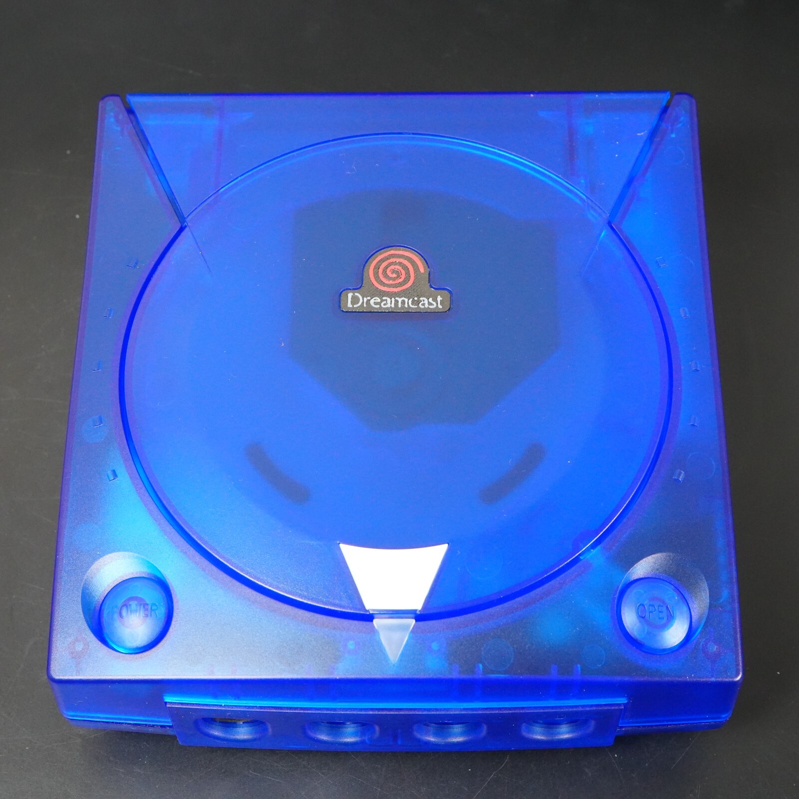 SEGA Dreamcast VA1 Console Translucent Blue Shell, Power Supply MOD NTSC-J