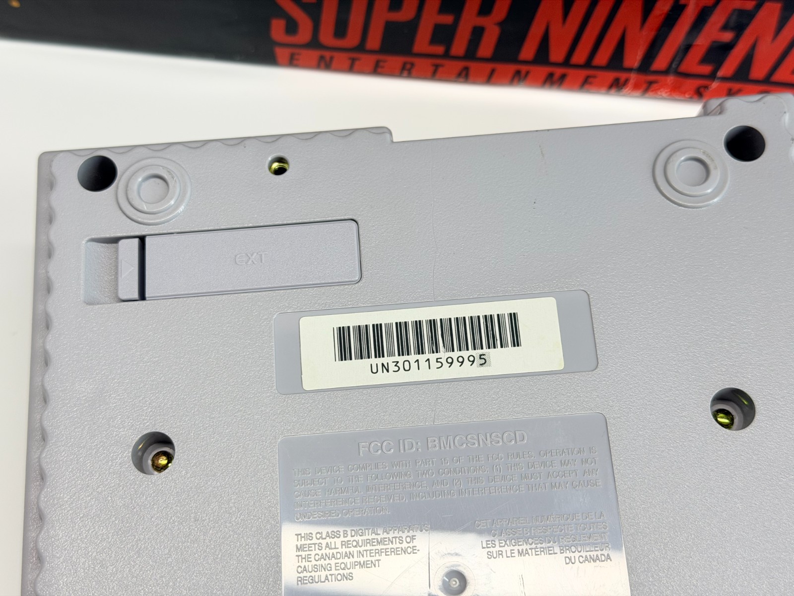 Super Nintendo System Bundle Complete with Original Box *TESTED*