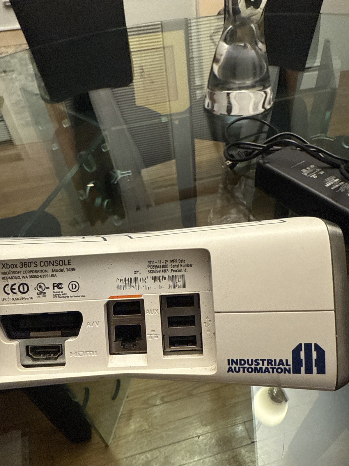 Microsoft Xbox 360 R2D2 Star Wars Console*TESTED*WORK*NO Controller