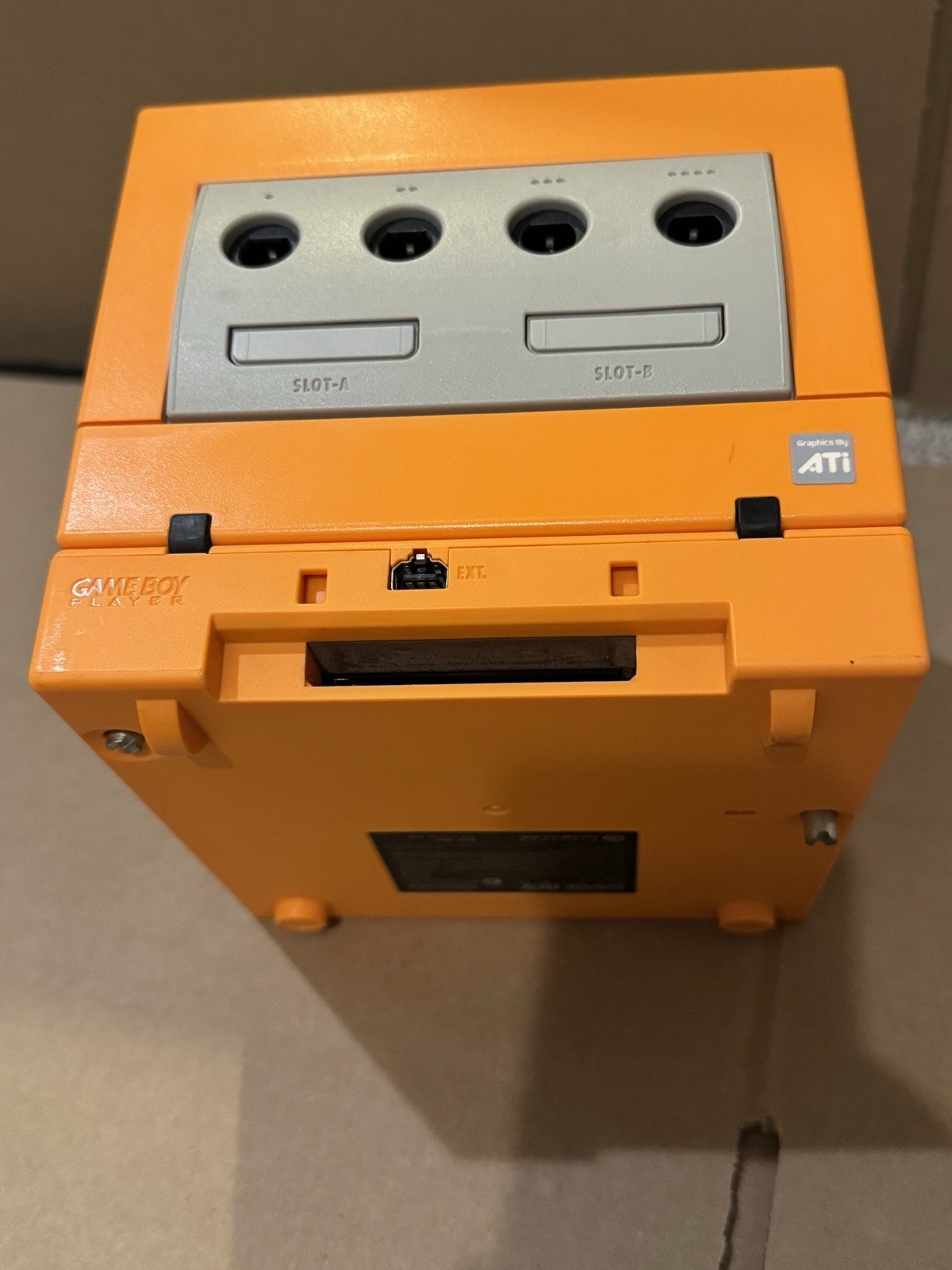 GameCube (JP) Spice Orange, Gameboy Player, 2 Controllers, 9 Games, and More!