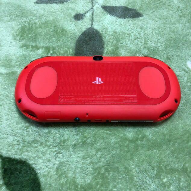 PS playstation Vita pch-2000 za12 black red console only from JAPAN w/box