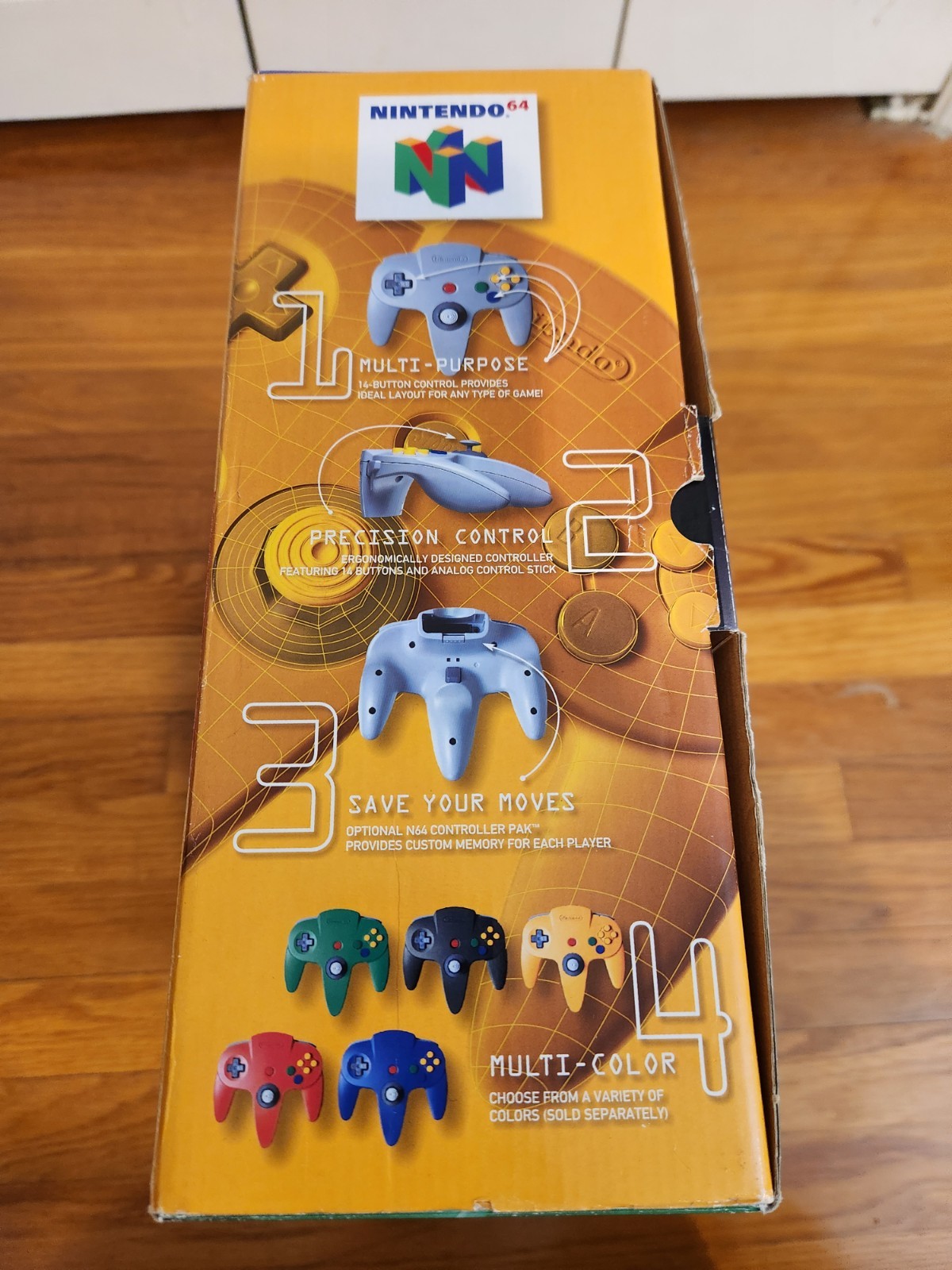 Original Nintendo 64 N64 Console System Black CIB Complete Open Box Unused