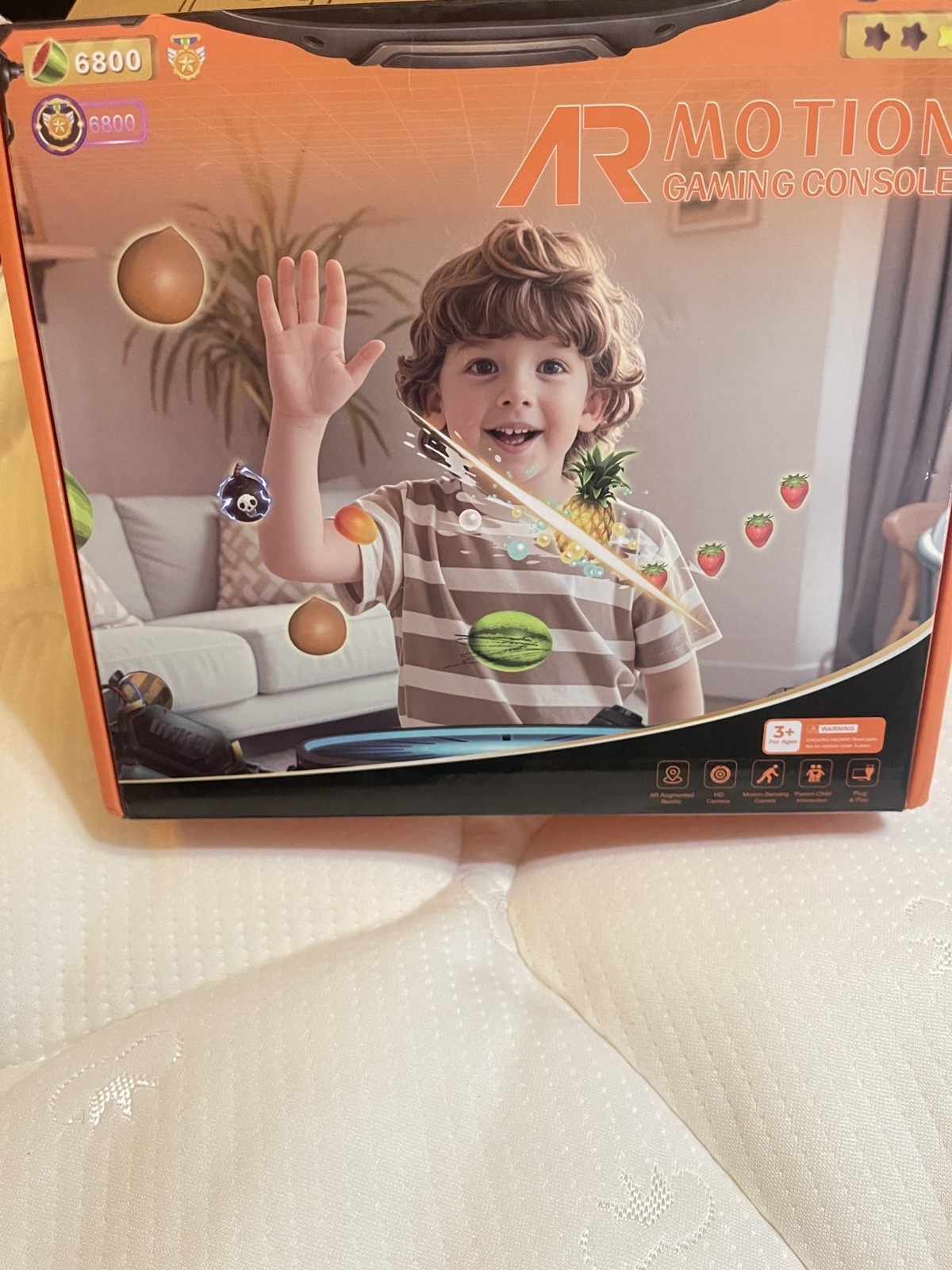 AR Motion Gaming Console Plug & Play Video Game System for Kids & Family Fun