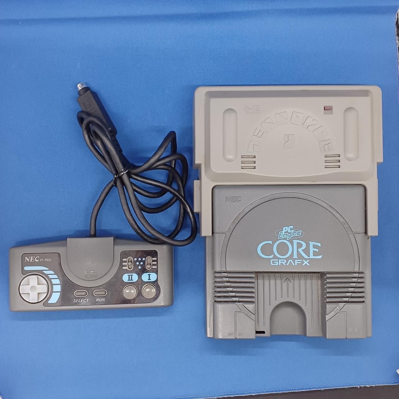 NEC PC Engine CoreGrafx PI-TG3 Console Set From Japan A1832