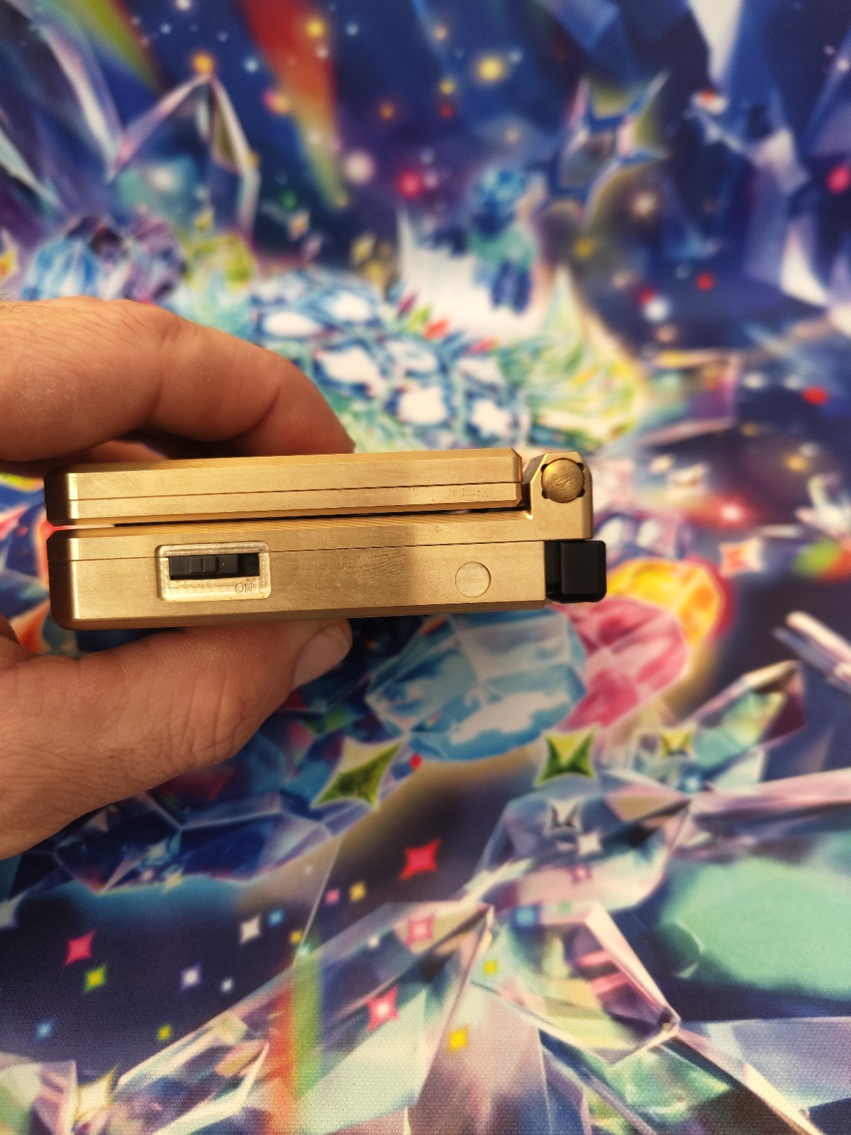 Gameboy Advance SP – BoxyPixel Hinged Metal Brass