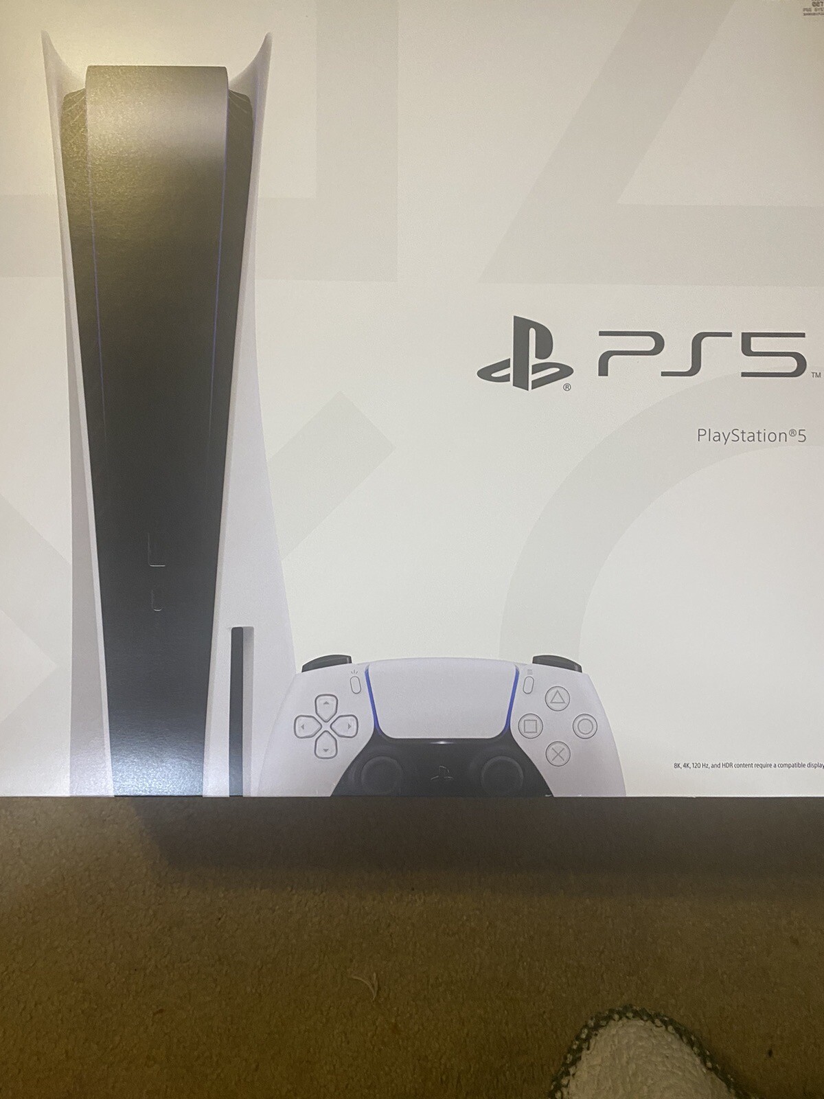 Sony PS5 Blu-Ray Edition Console – White ADULT OWNED EUC 10/10