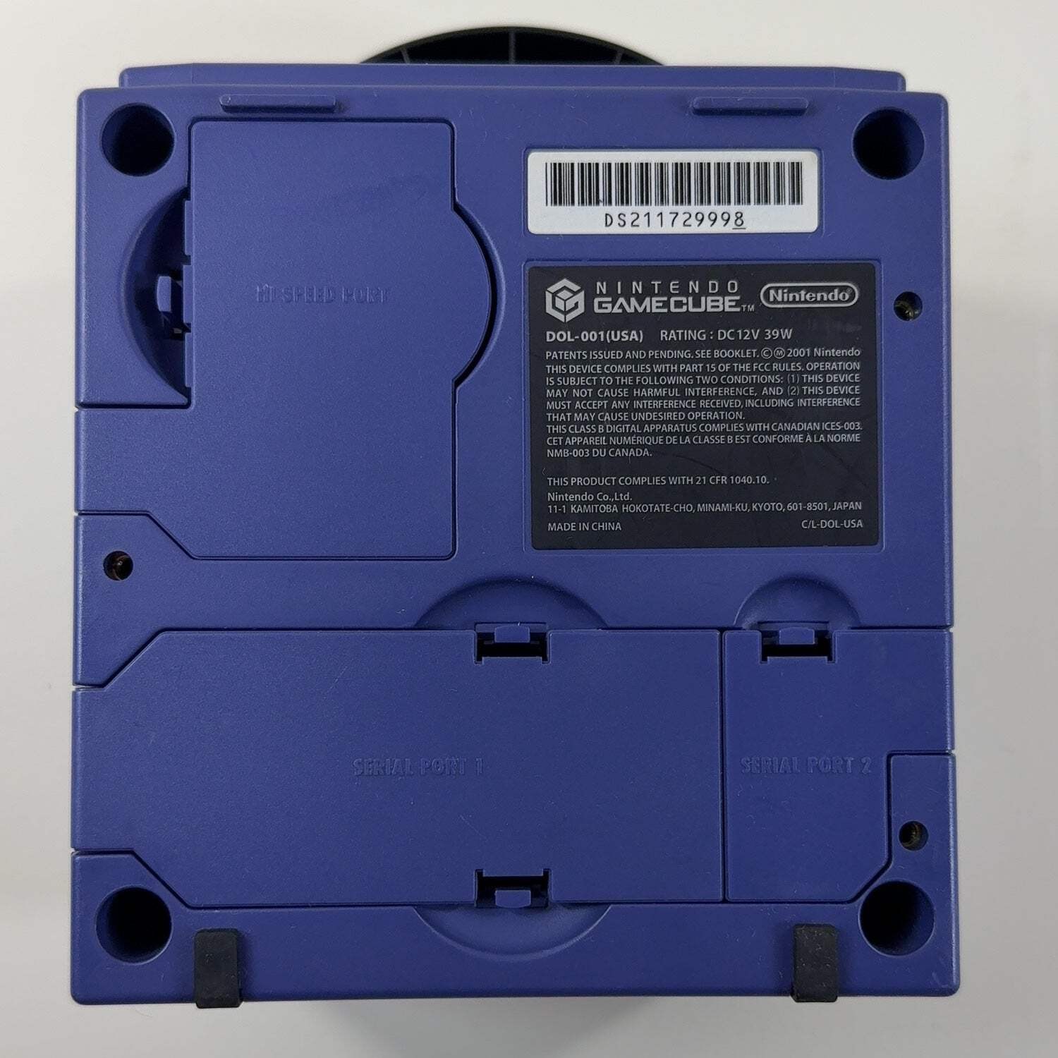 Nintendo GameCube Console Gaming System Only DOL-001 Indigo