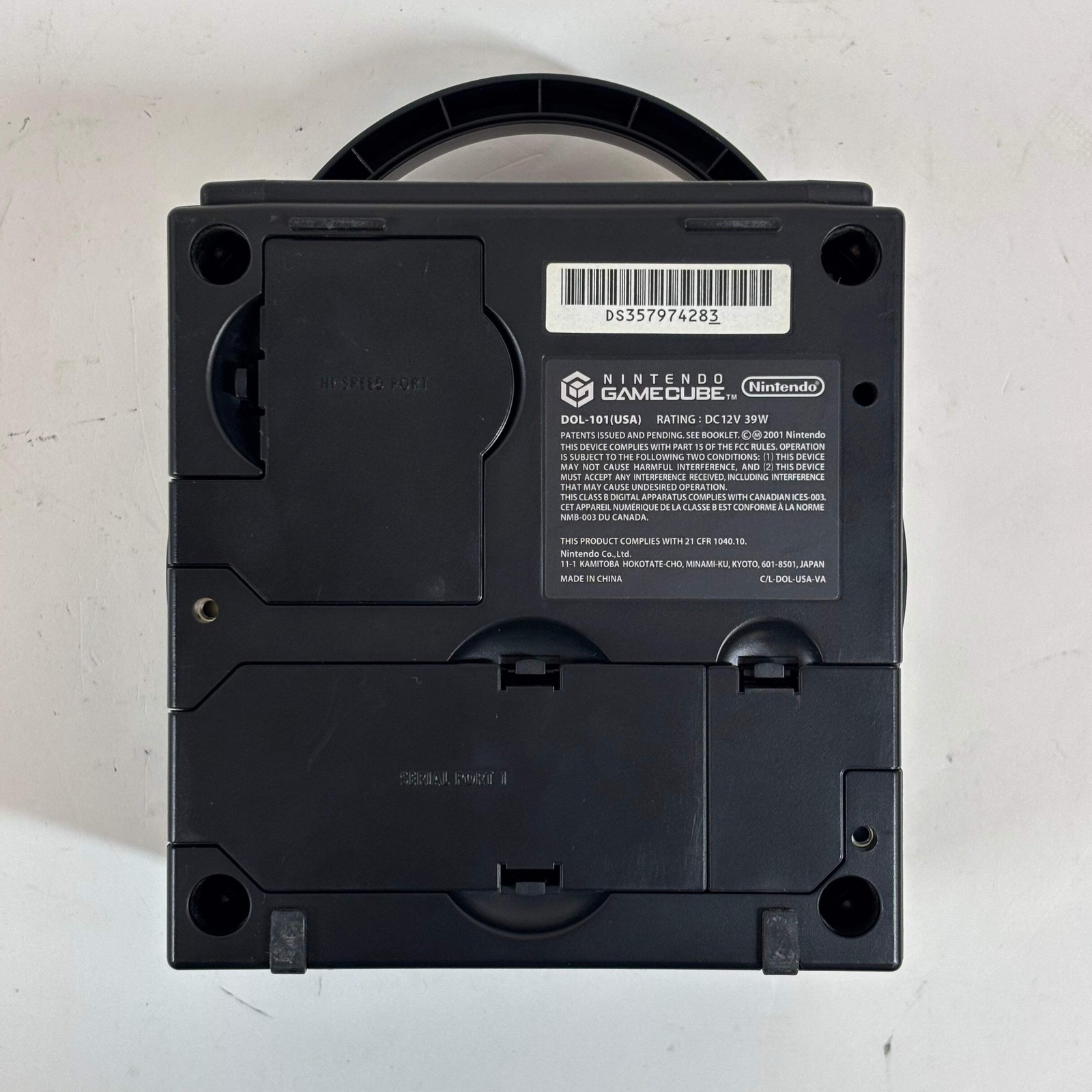 Nintendo GameCube Video Game Console DOL-101 Black
