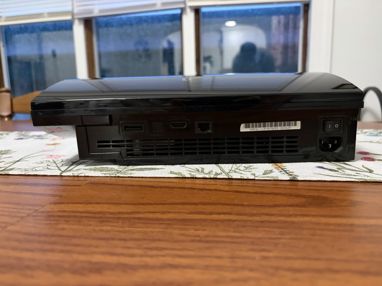 Sony PlayStation 3 80GB PS3 Console CECHL01 Only – Only Displays In AV