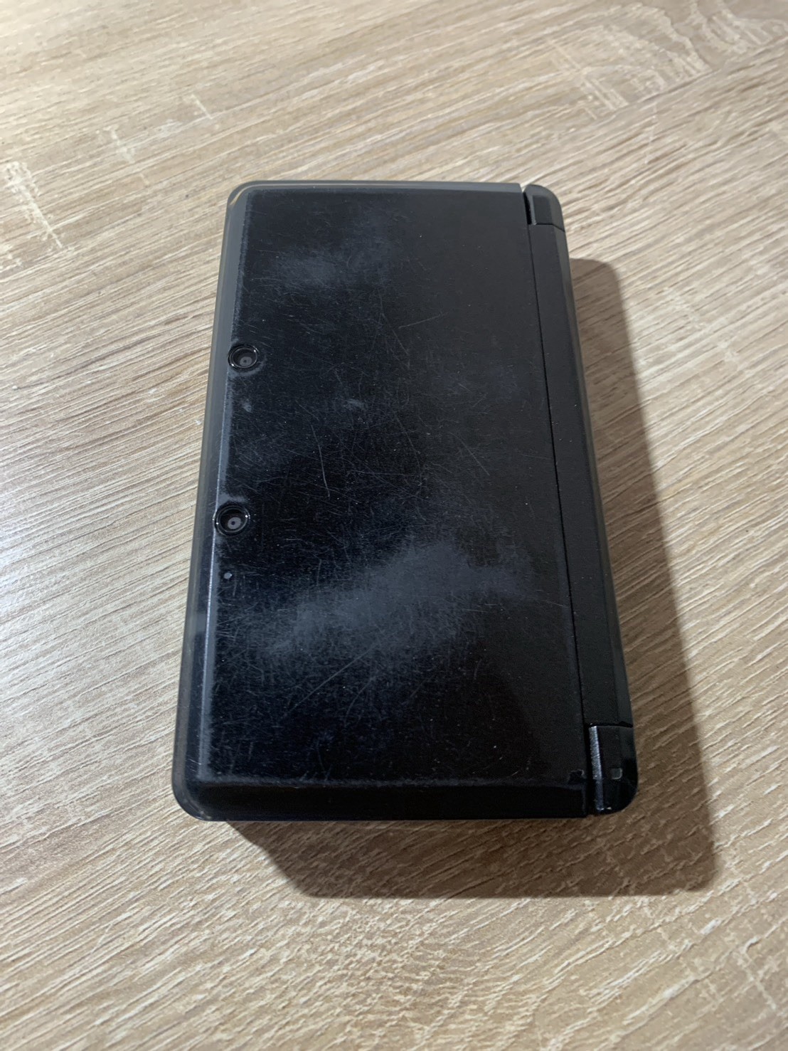 0712 Nintendo 3DS Cosmo Black Normal TESTED 290g