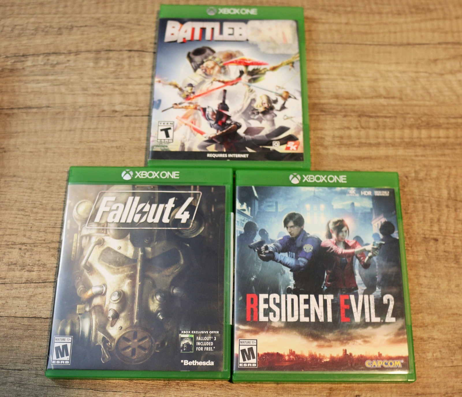 Microsoft Xbox One 1540 Console Bundle + Controller + 3 Games – Tested & Working