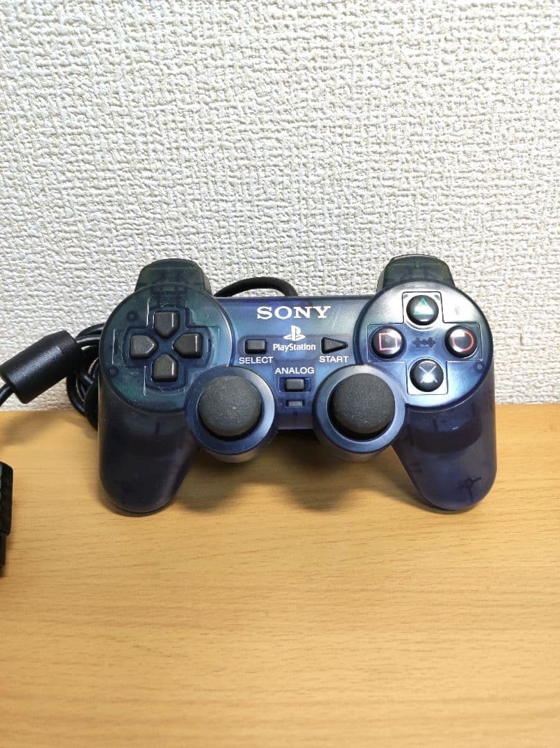 Sony PS2 Ocean Blue SCPH-37000L Console Controller Memory Card Tested