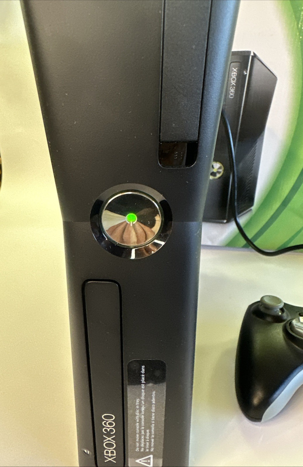 Xbox 360 S Slim 4GB Console Complete in Original Box CIB Tested w Controller