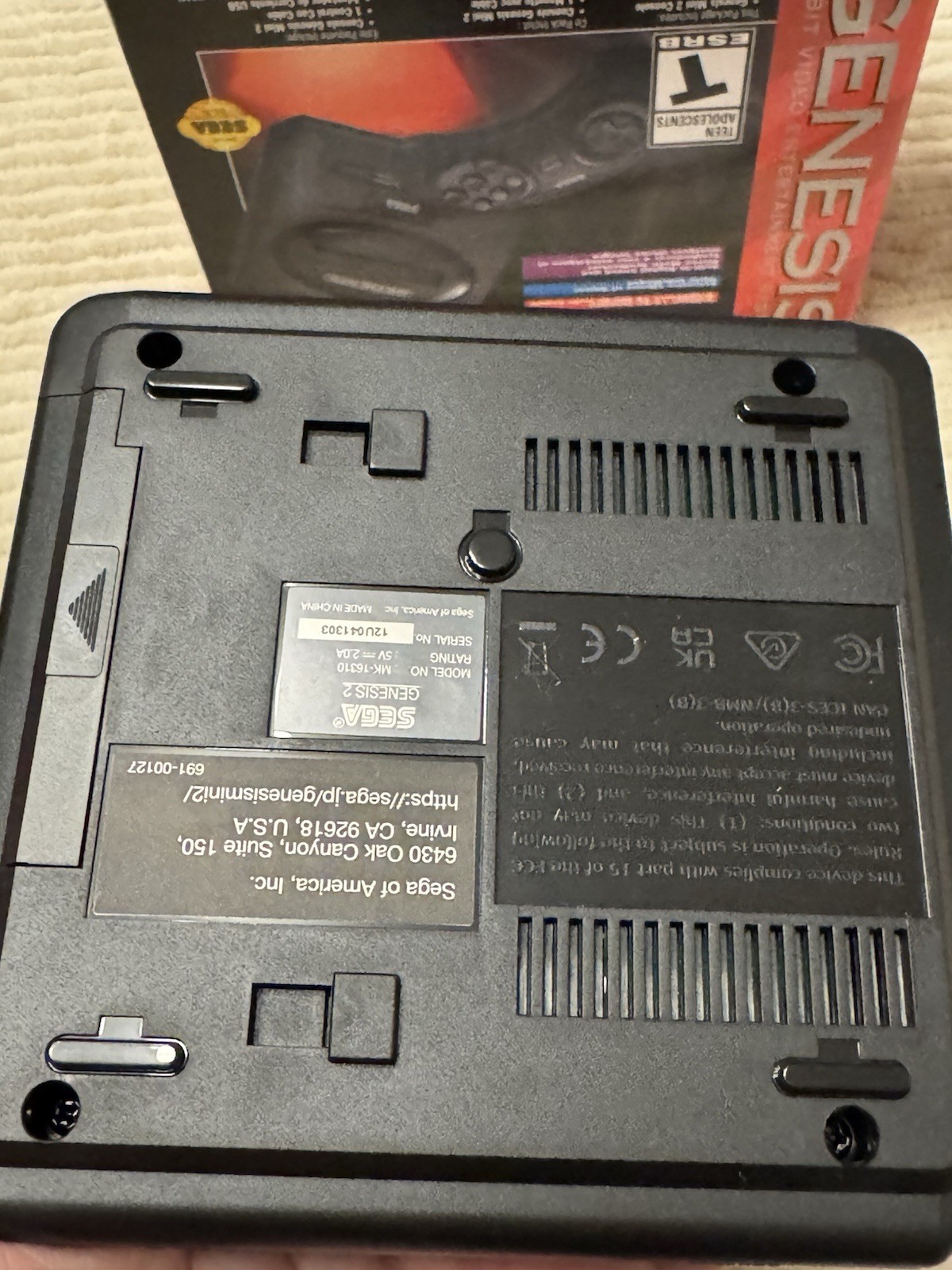 SEGA Genesis Mini 2 Console w/ Original Box, Built-In Games, HDMI USB
