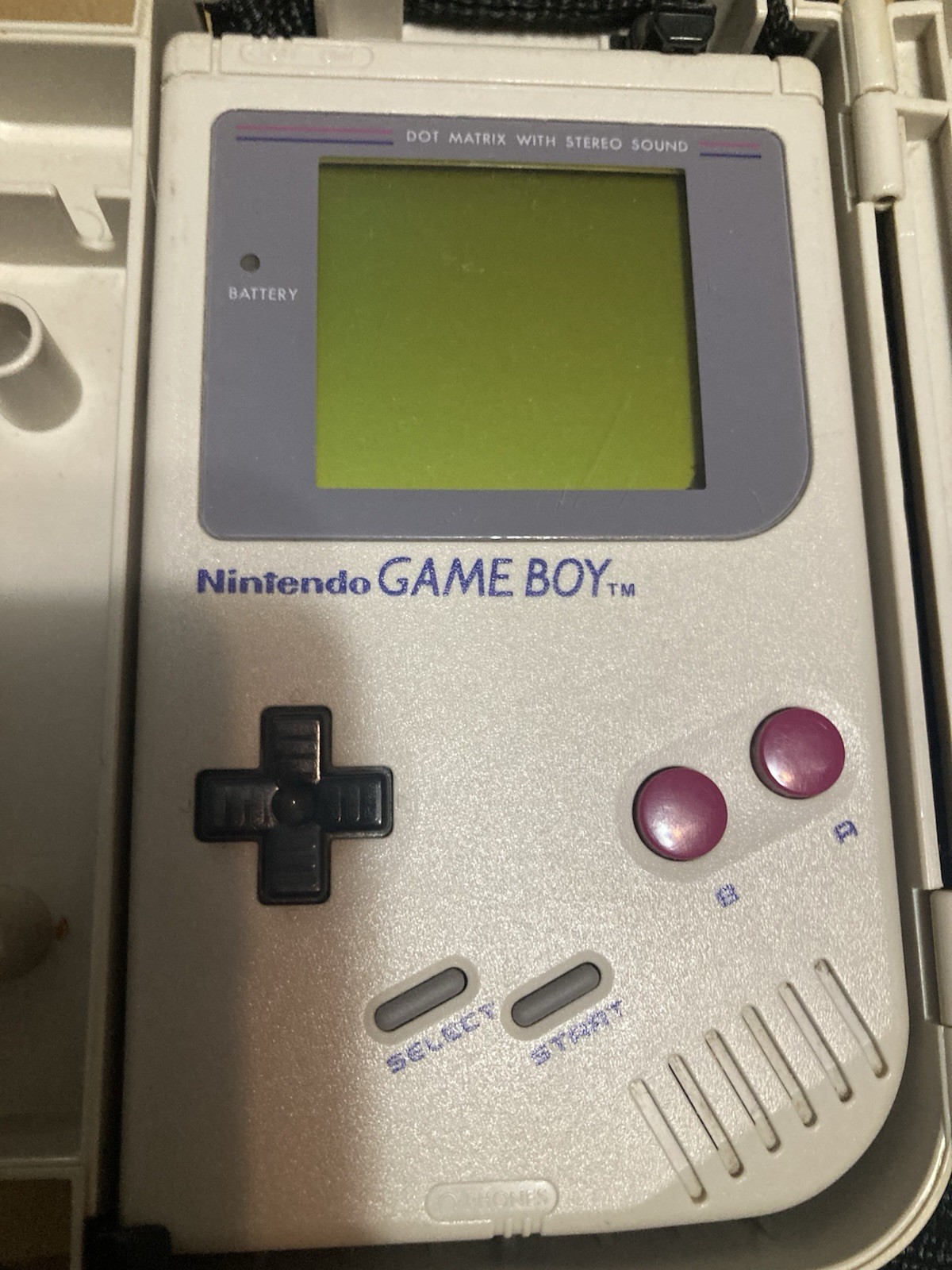 Nintendo Game Boy Launch Edition Handheld System – Gray