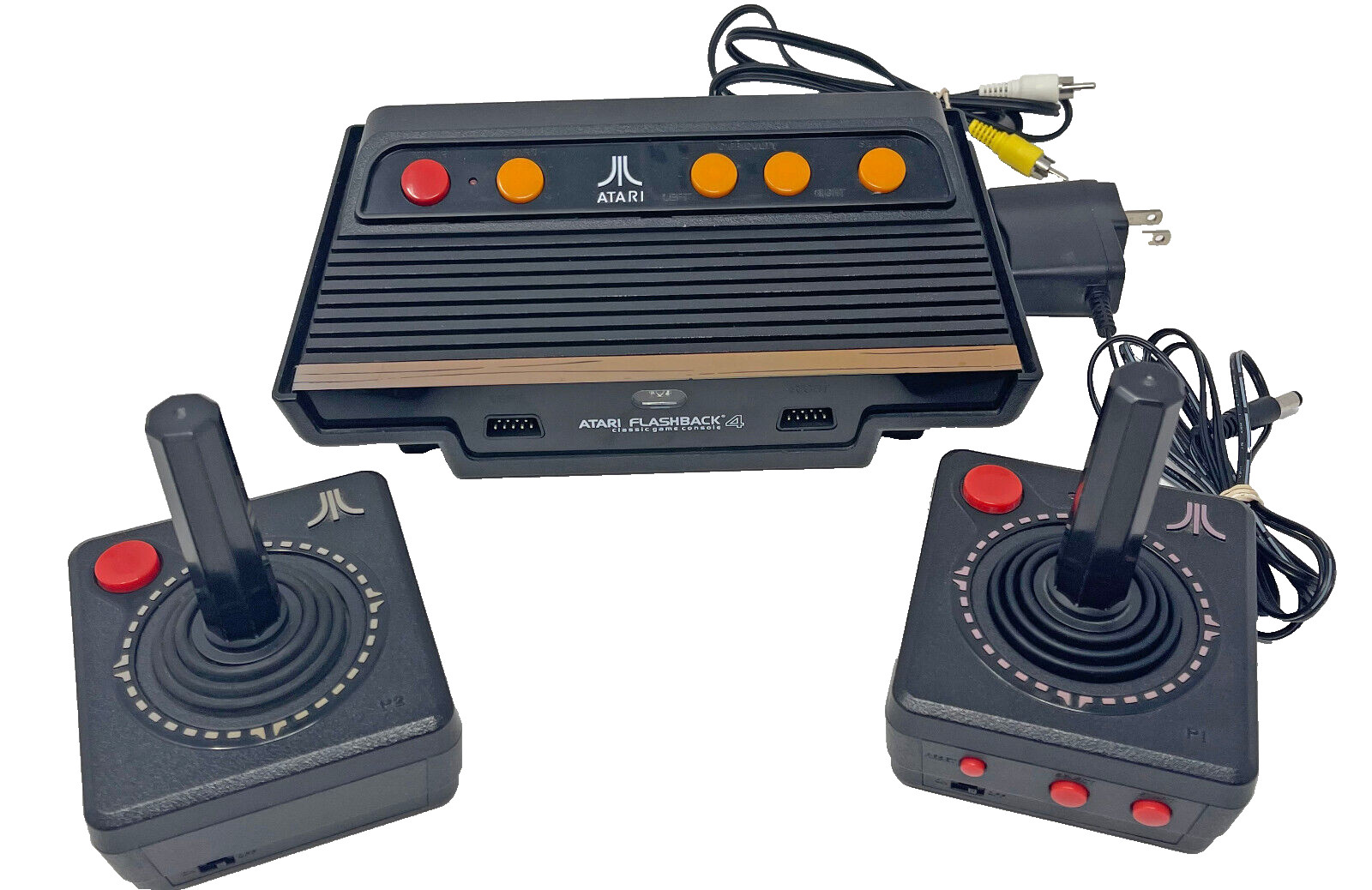 Atari Flashback 4 Console Video Game System with Wireless Controllers Used Works