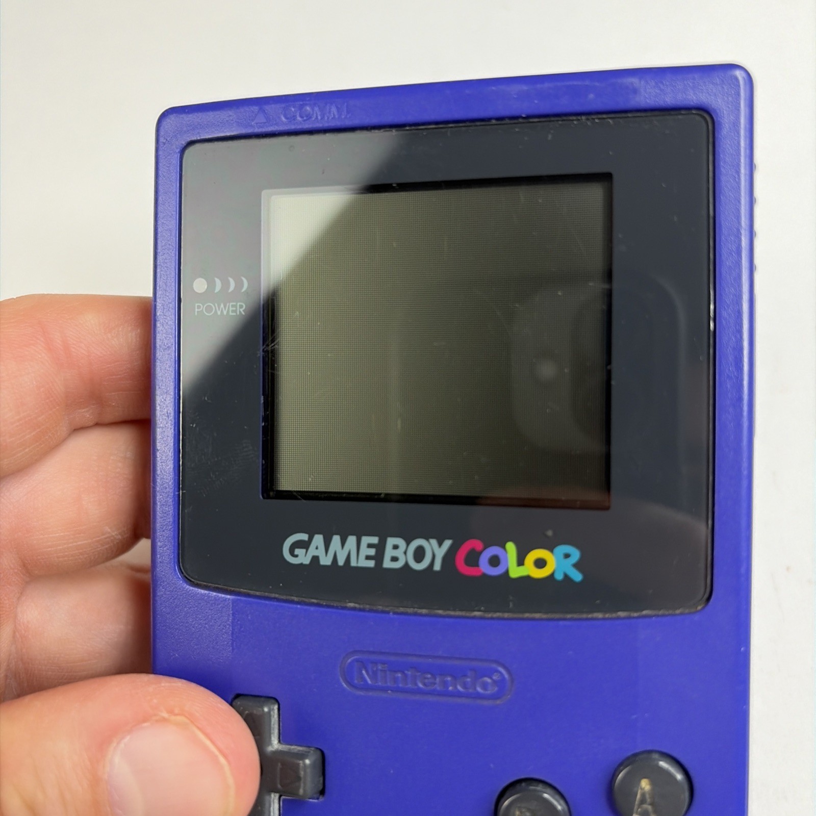 Nintendo Gameboy Boy Color Grape Purple Console CGB-001 OEM