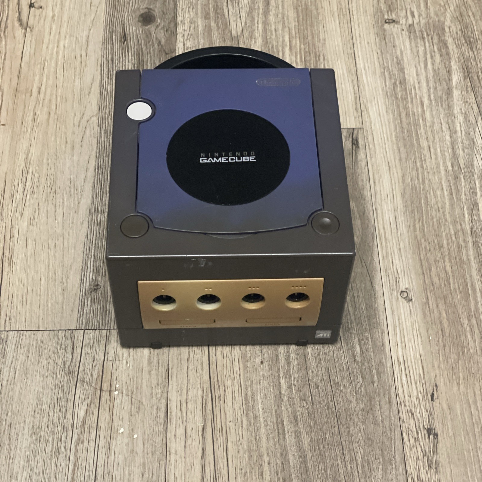 Nintendo GameCube DOL-001 Indigo UNTESTED/FOR PARTS OR REPAIR