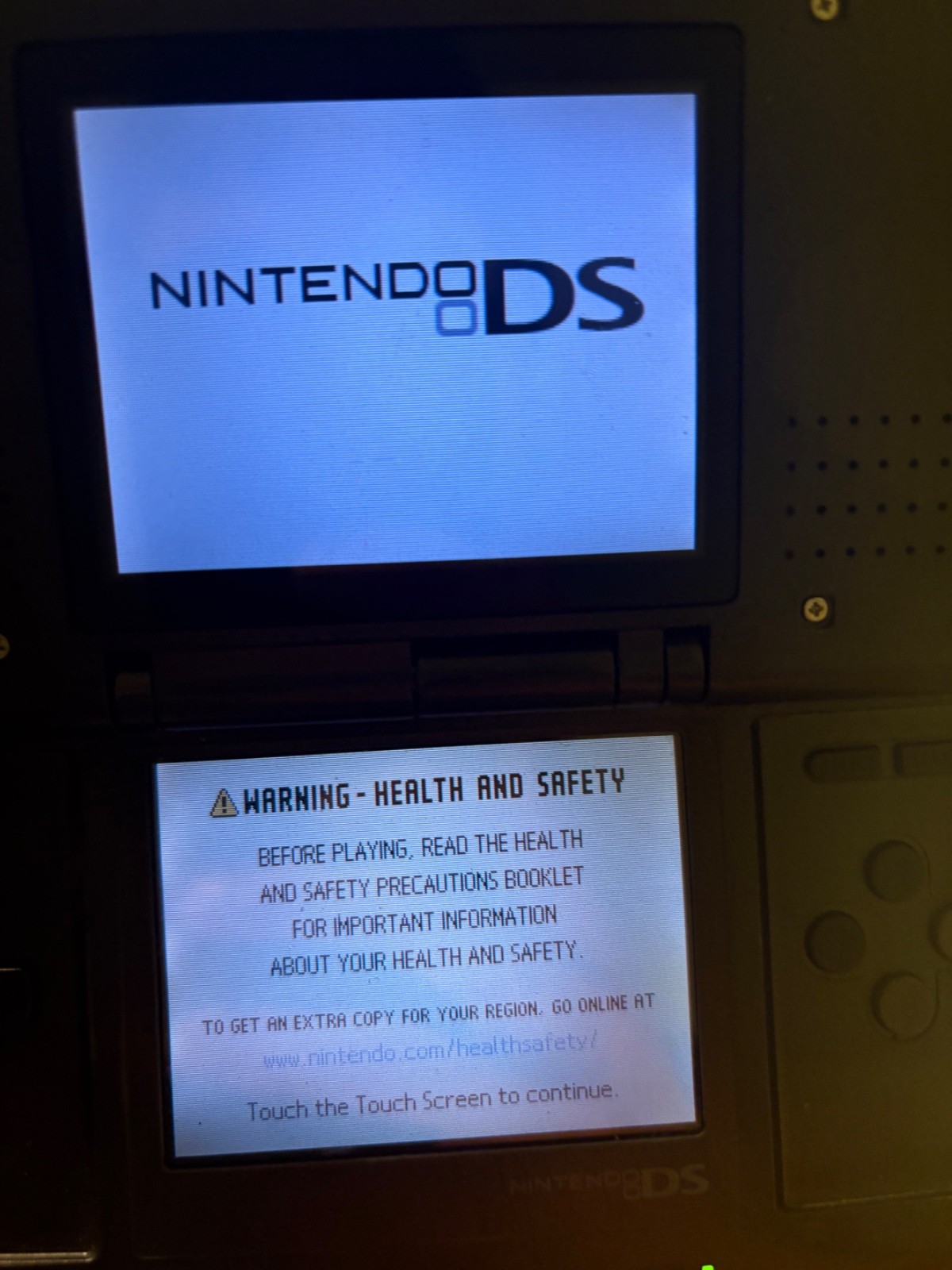 Nintendo DS Black Handheld System – Good Condition! – TESTED & WORKING (04)