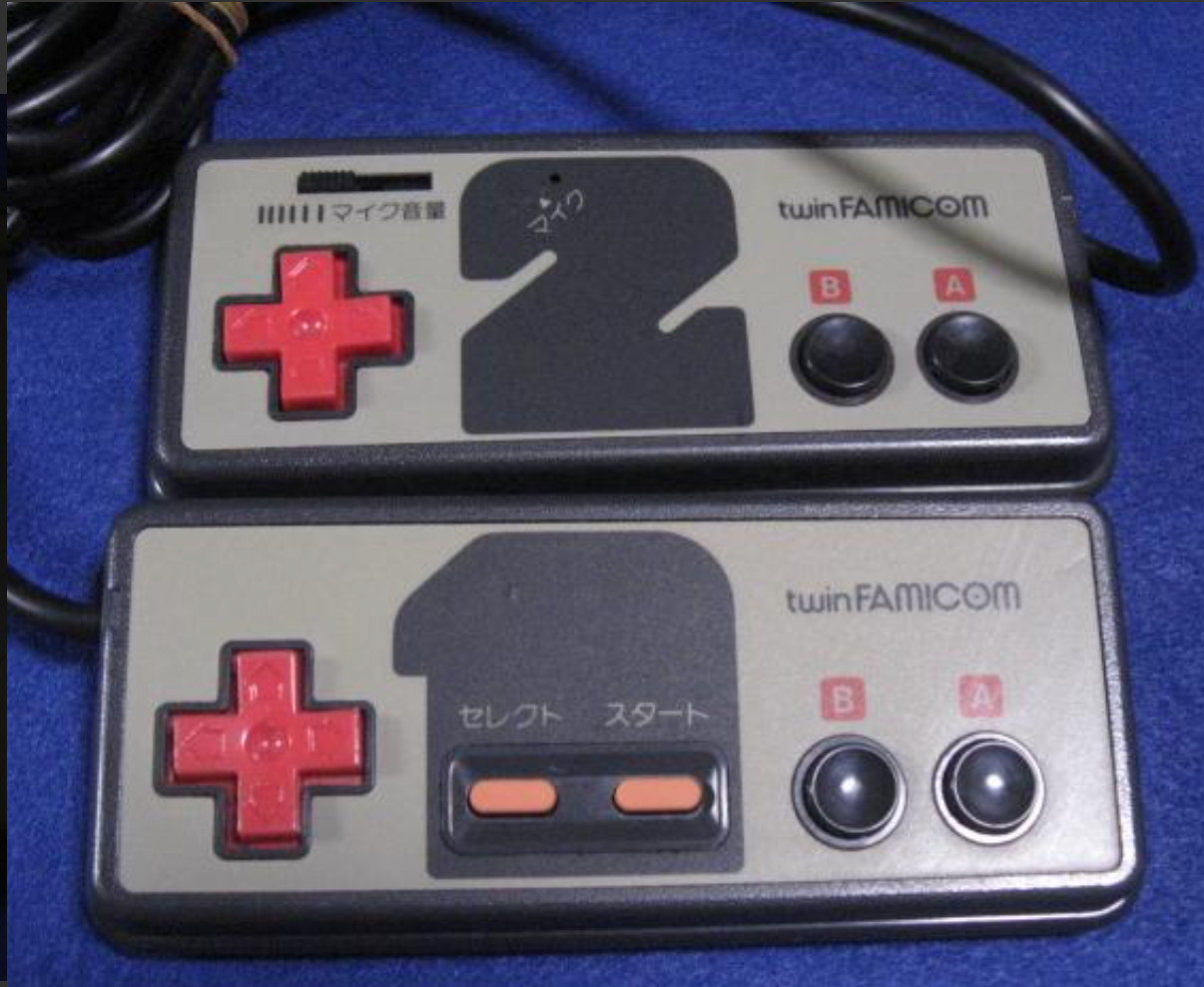 【Repaired】SHARP Twin Famicom FC AN-500B Black Console NTSC-J From Japan