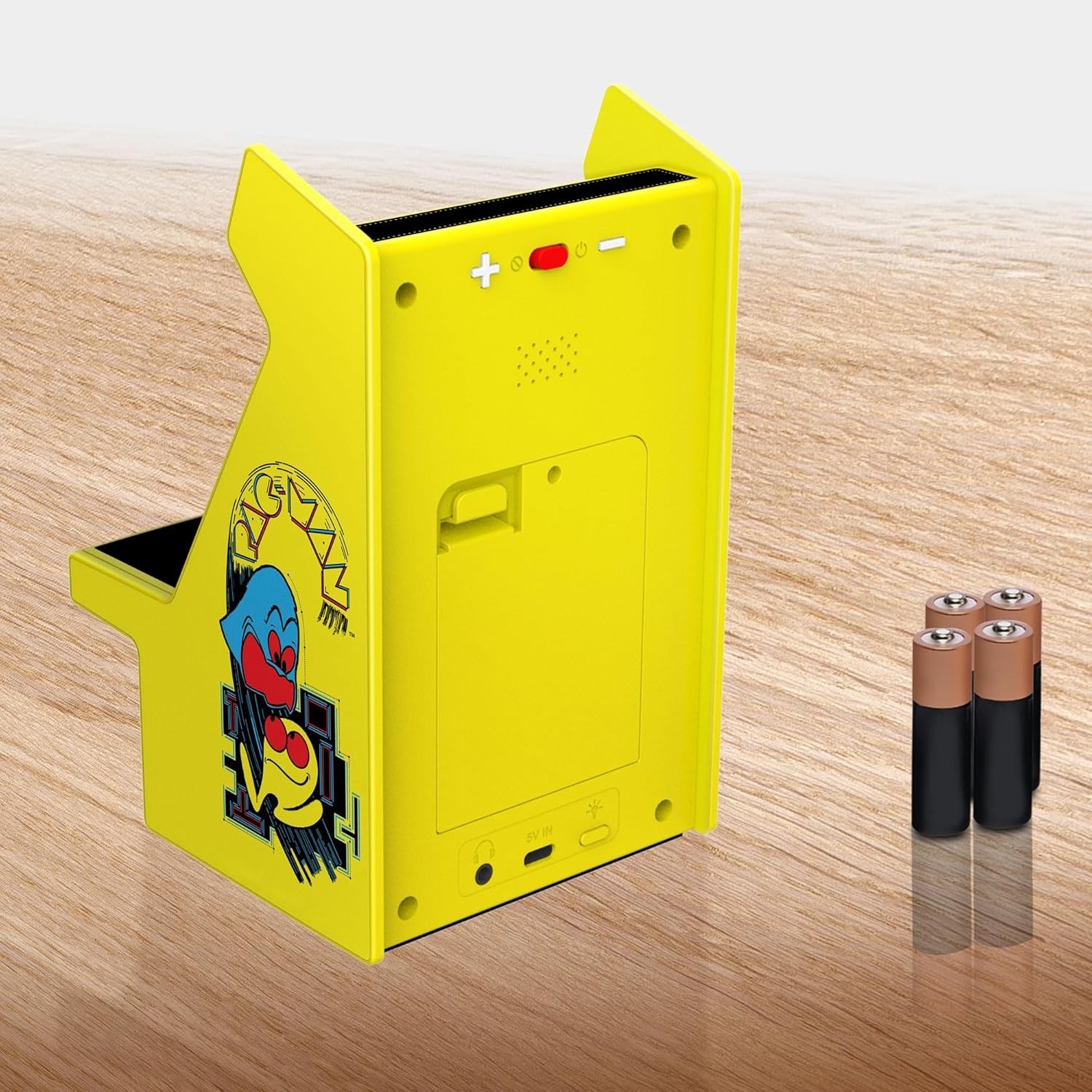 Authentic Pac-Man Micro Player Pro – Handheld Retro Arcade Game, 6.75 Inches