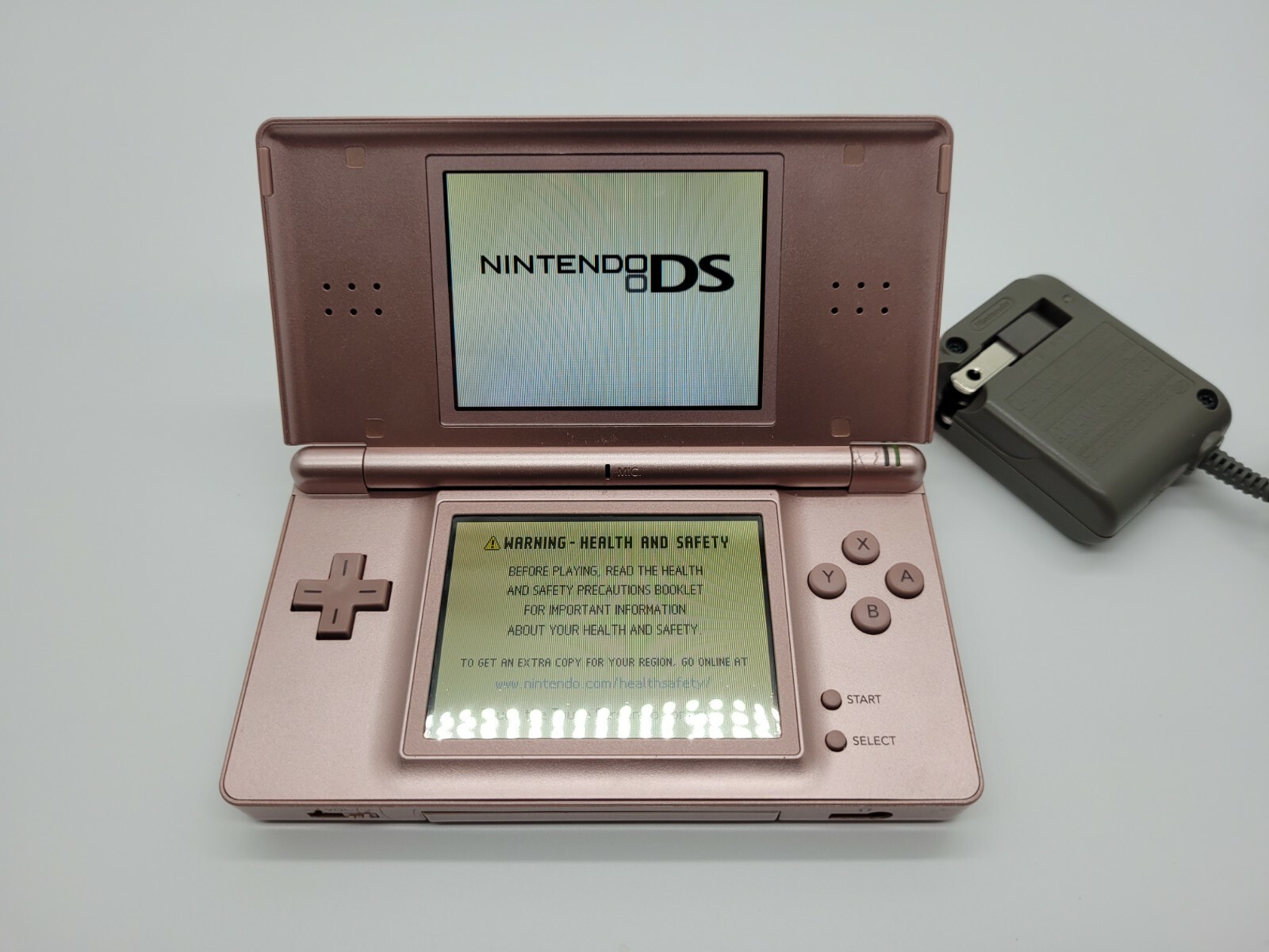 Nintendo DS Lite Metallic Rose Handheld System