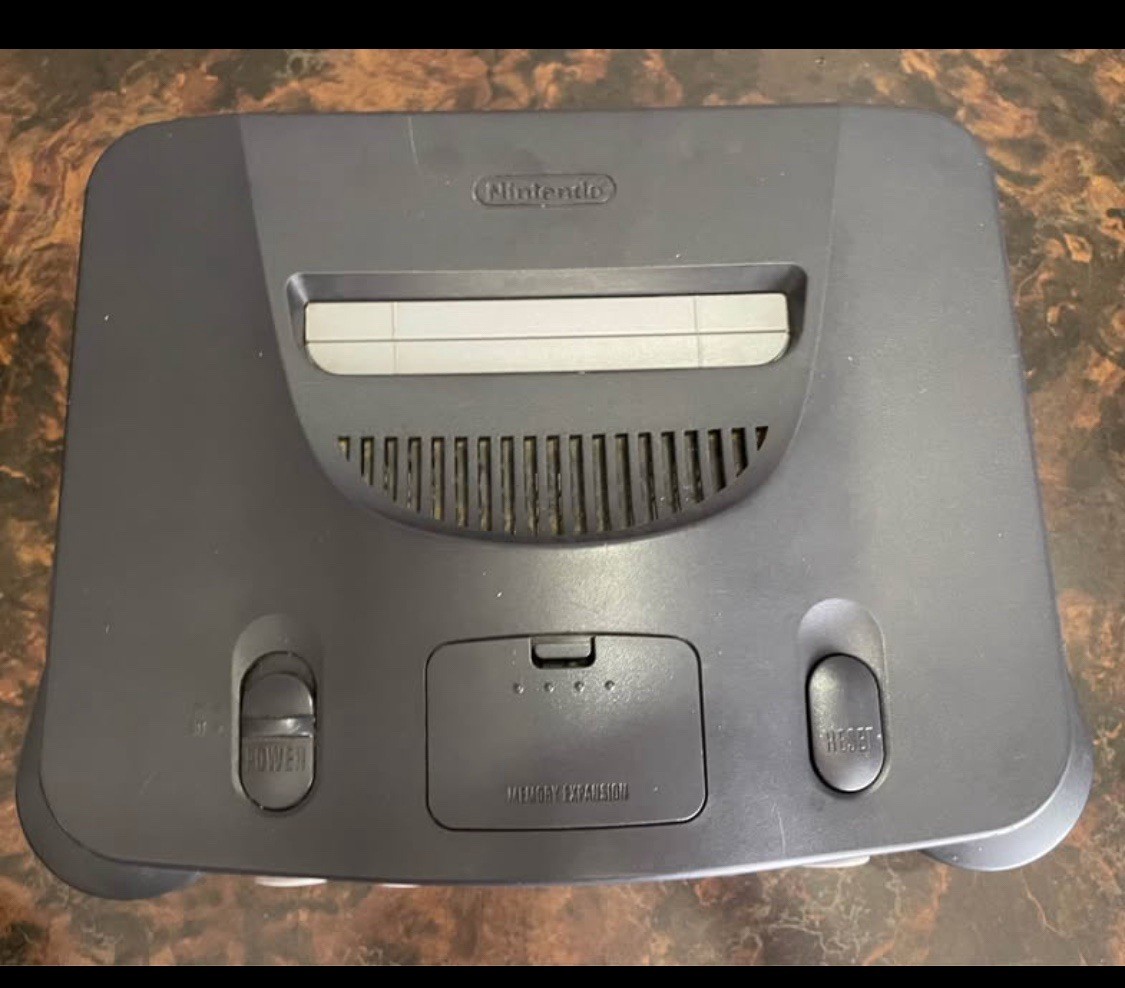 Nintendo 64 Console Bundle – Tested & Working – Includes Wave Race 64
