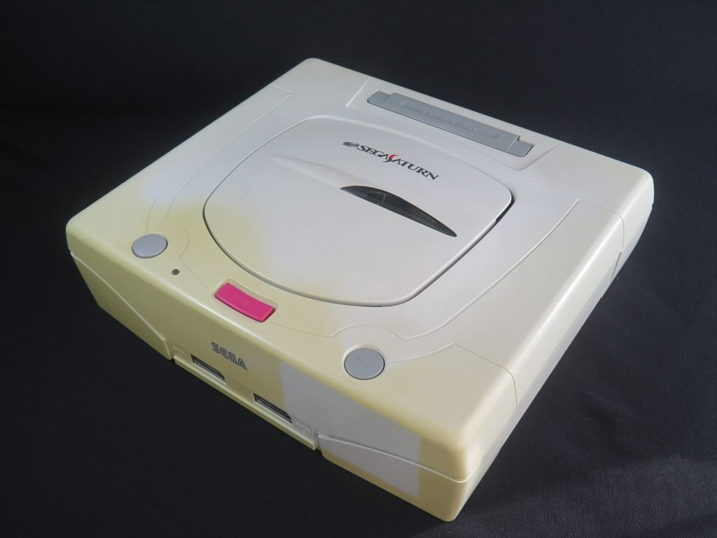 Sega Saturn Console only Japan HST 3220 White games Japanese game jp for parts
