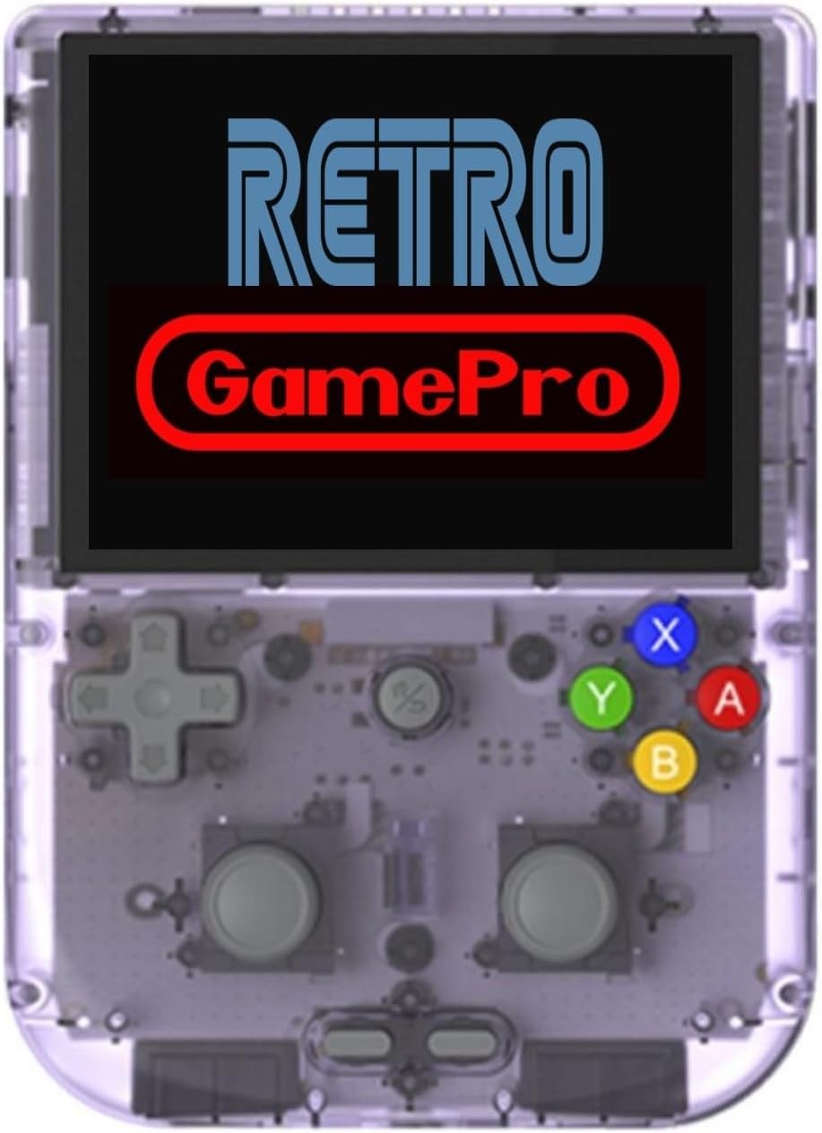 RG405V Retro Handheld Android 12 128GB Transparent Purple