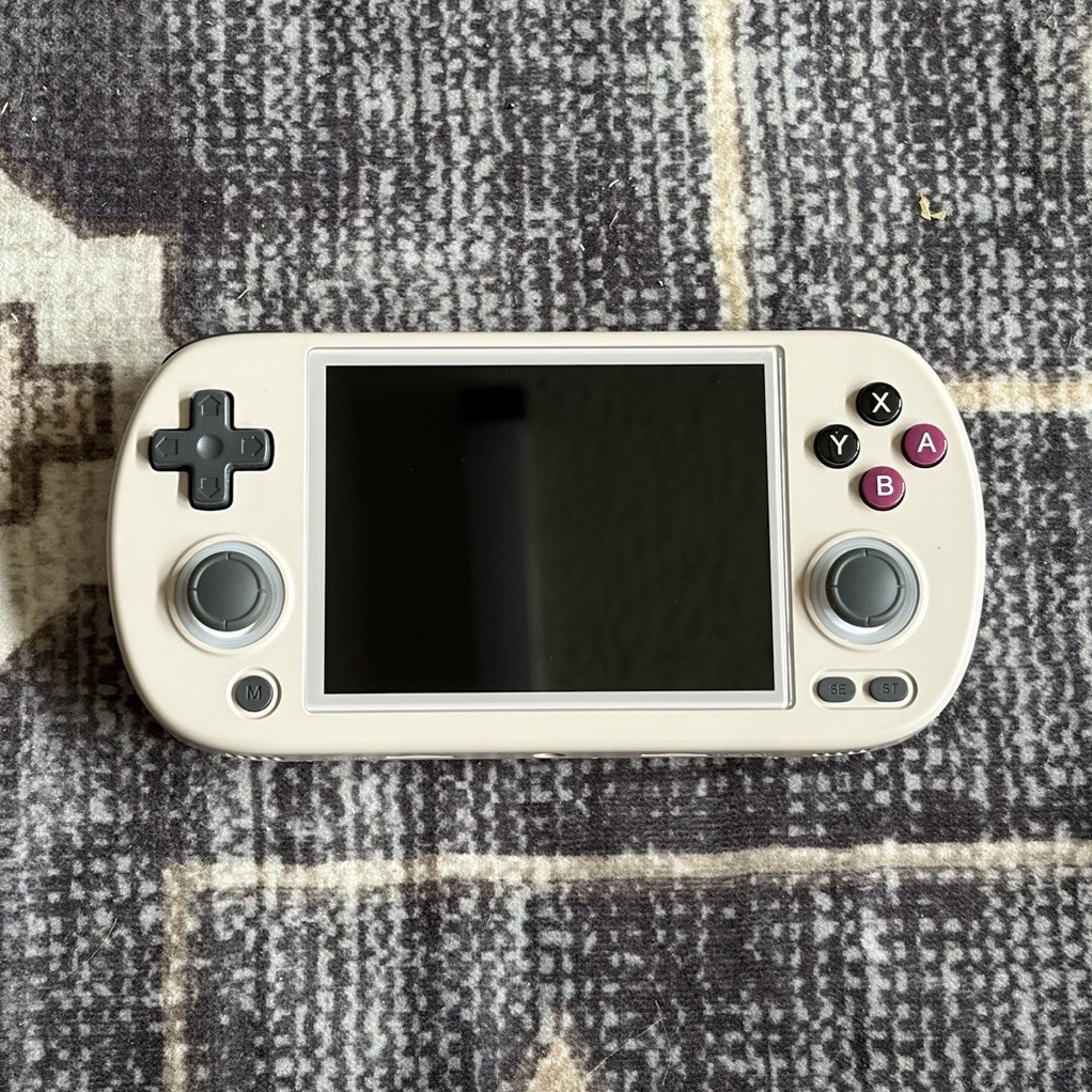 ANBERNIC RG ARC X RG ARC X Handheld Game Console System Beige Portable Video