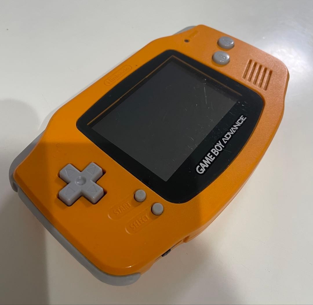 Nintendo Game Boy Advance Orange Pokemon Ruby Software