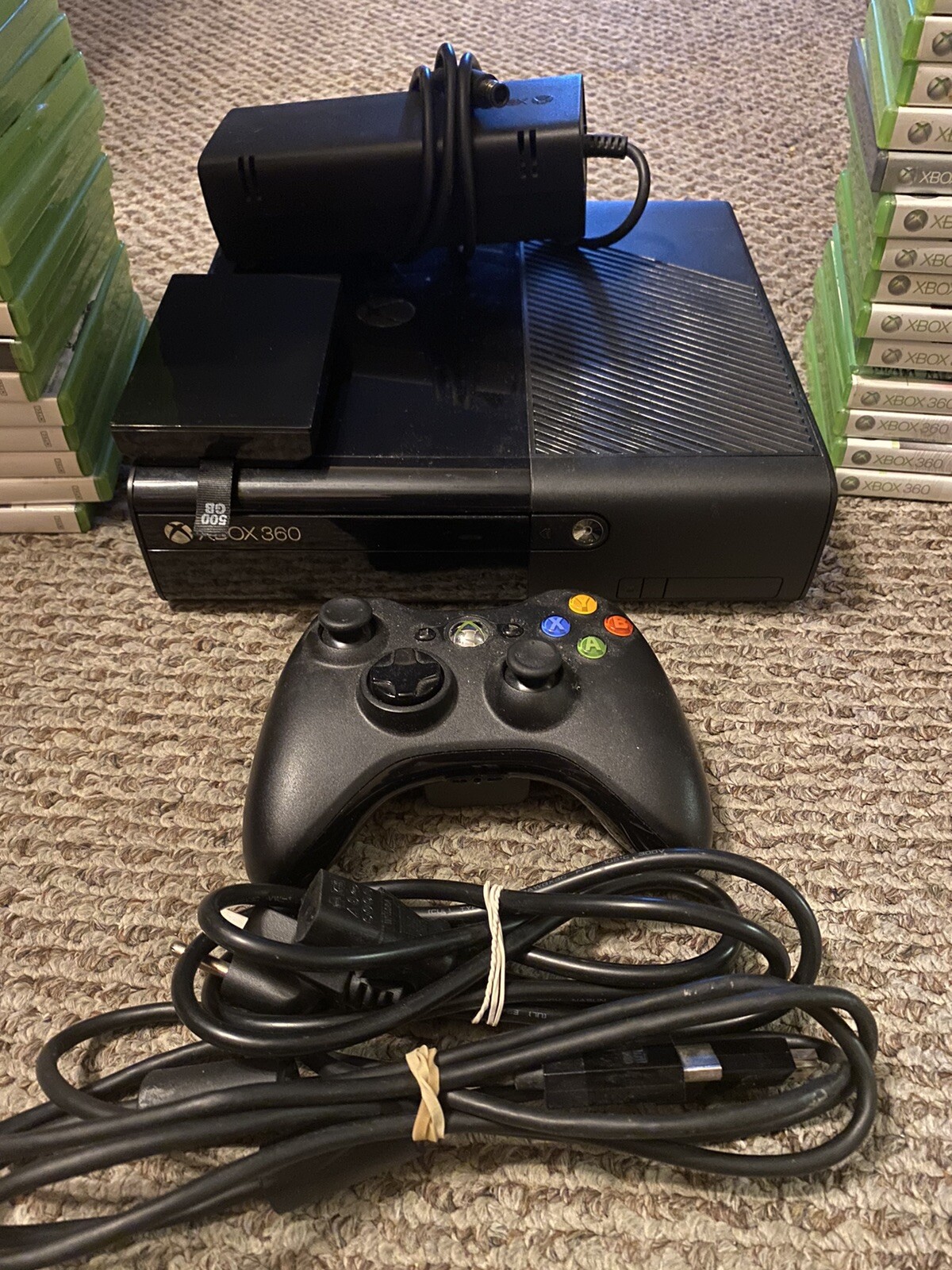 Microsoft Xbox 360 E 4GB Black Console
