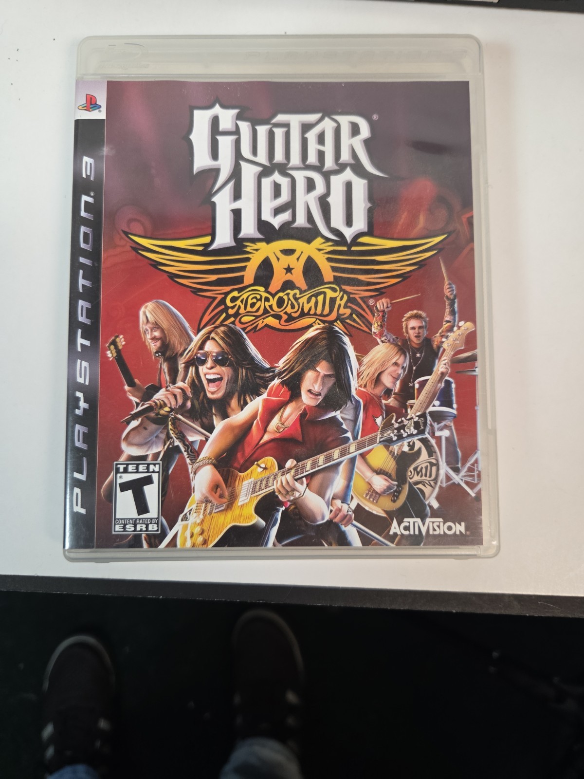 PS3 GUITAR HERO Console Bundle w/ Dongle 25 Games Playstation 3 TESTED