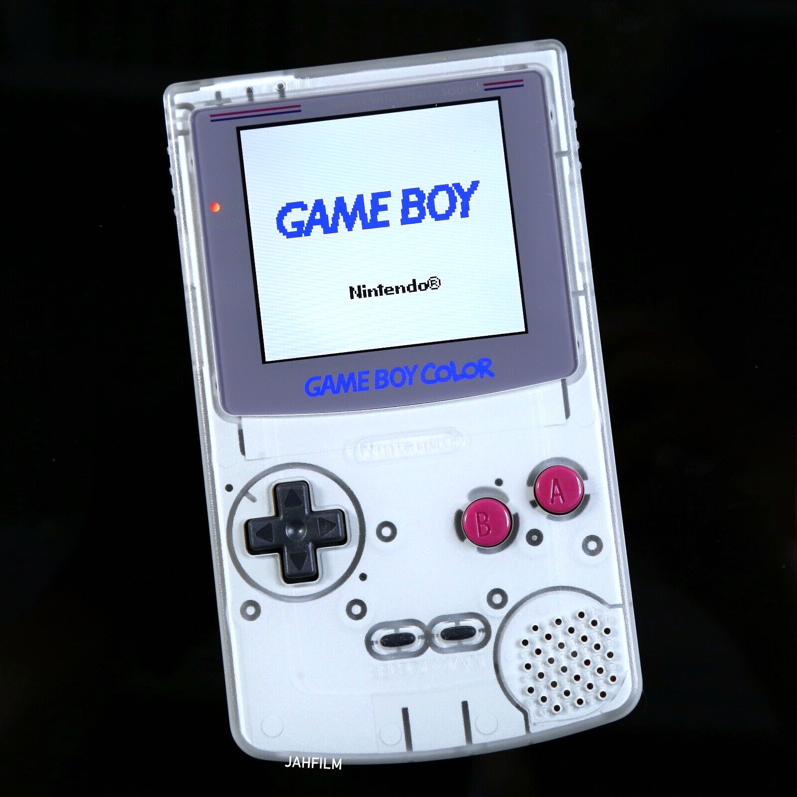 Custom Backlit Gameboy Color – DMG Gray Edition – IPS LCD – Nintendo