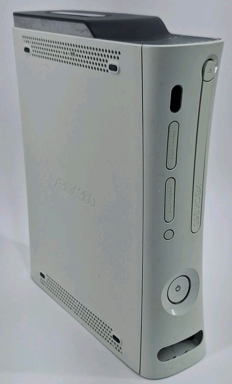 Official Microsoft Xbox 360 Console 120GB Hard Drive ~ Works But Tray Is Stuck