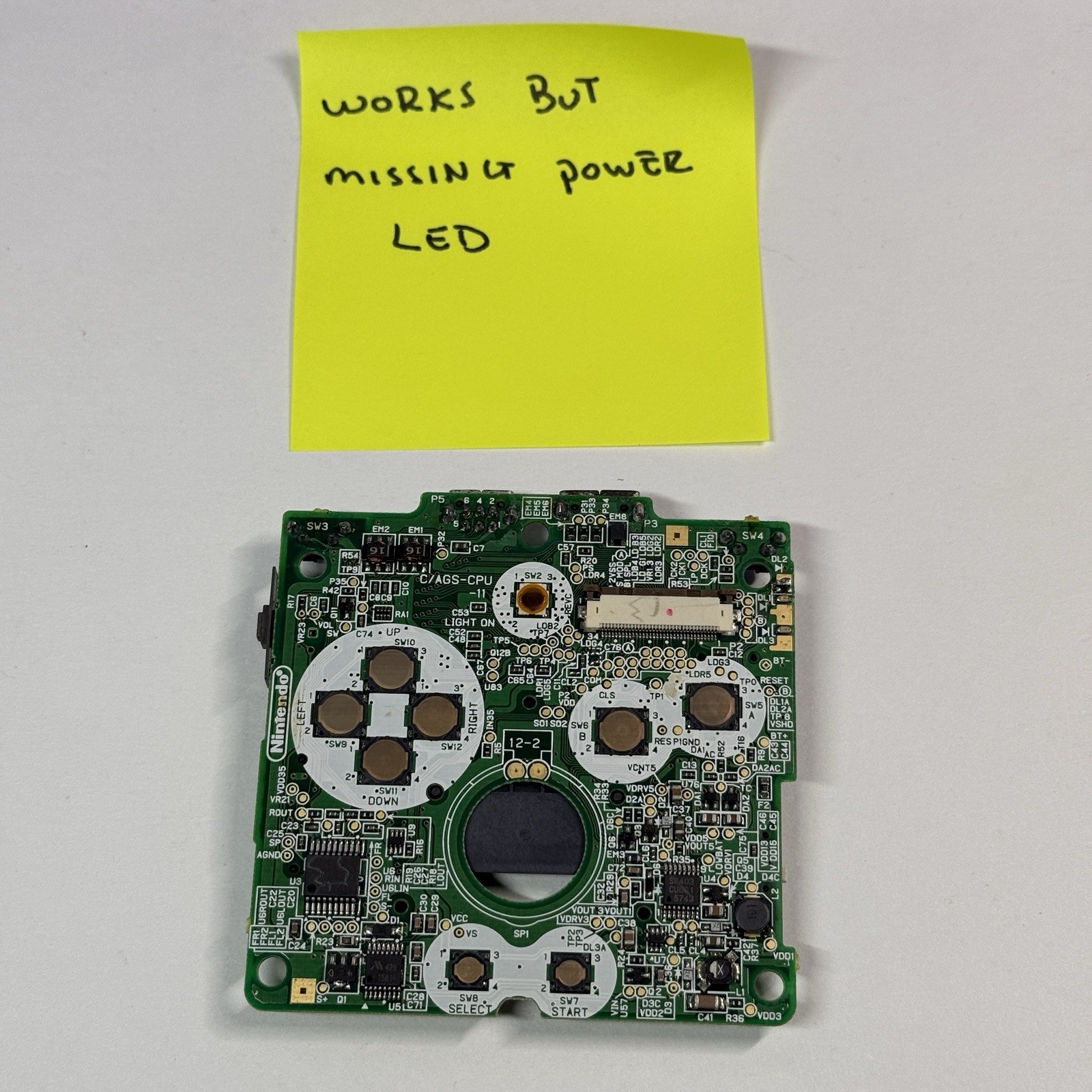 2x Gameboy Advance SP Motherboard (Parts Or Repair Lot) GBA SP As Is