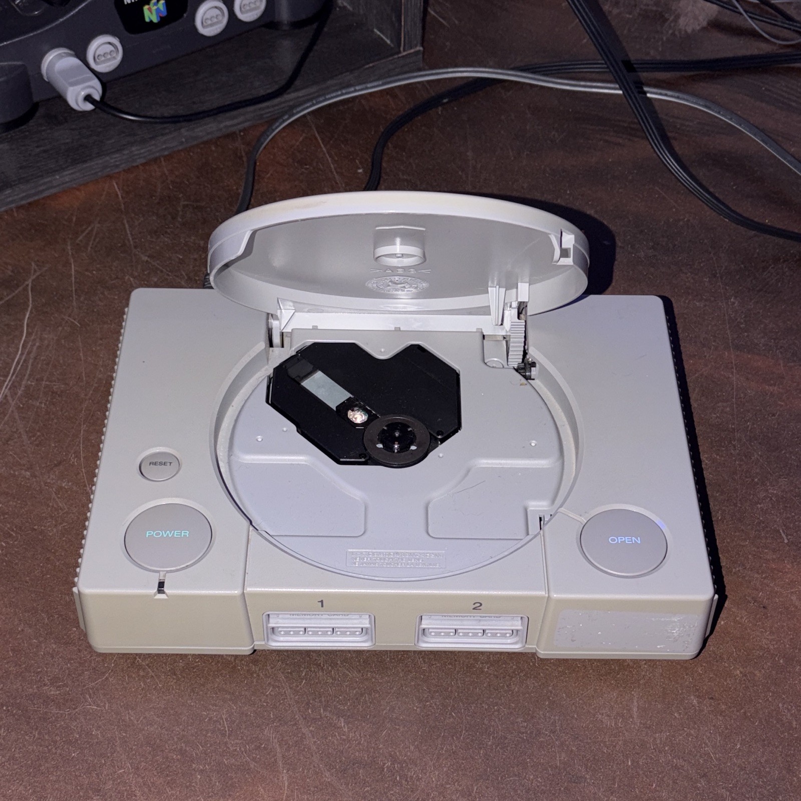PS1 Console Gray SCPH-1001 NTSC-U/C Composite AV Cable DOES NOT SHOW DISPLAY!!!