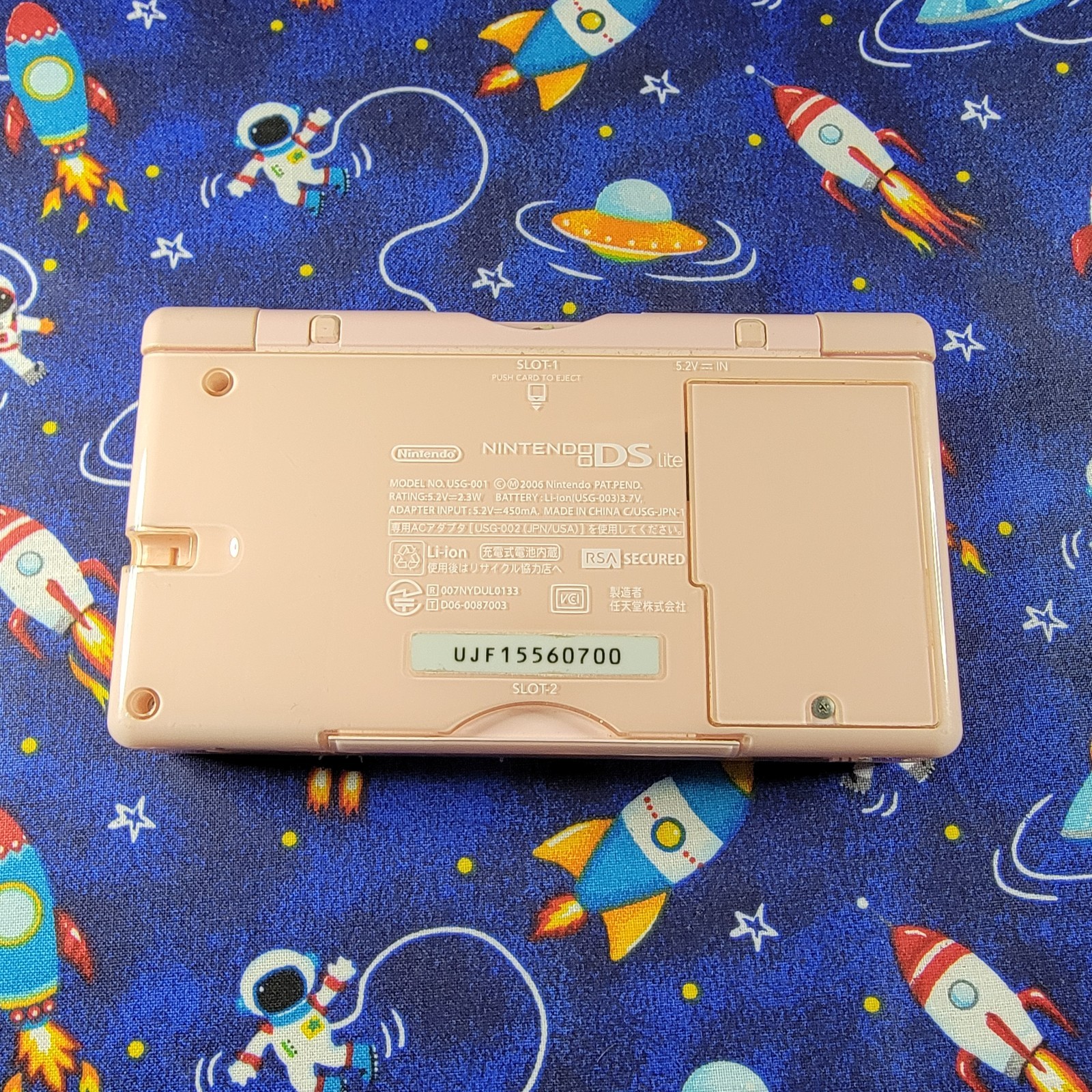 Nintendo DS Lite Handheld Console – CORAL PINK / VERY NICE- TESTED With Chargers