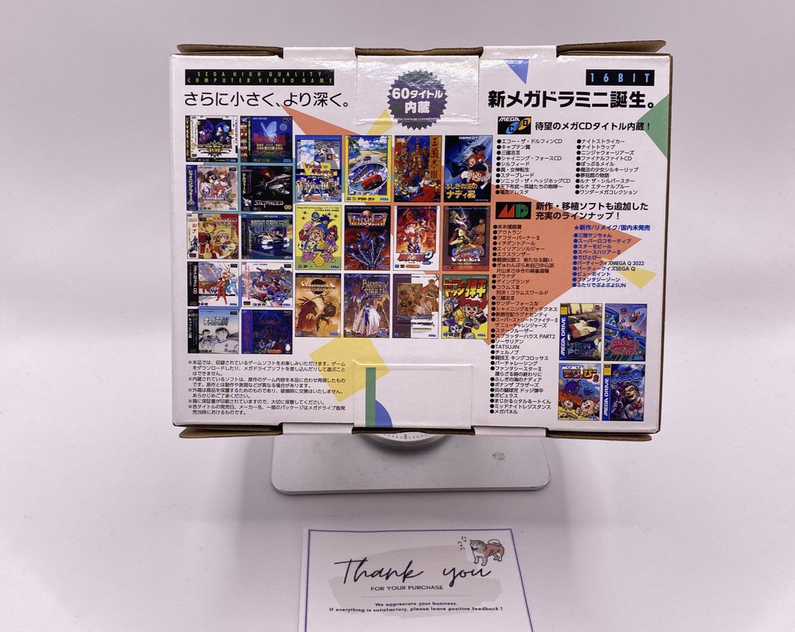 Sega Mega Drive mini 2 console HAA-2524 Japanese version w/BOX