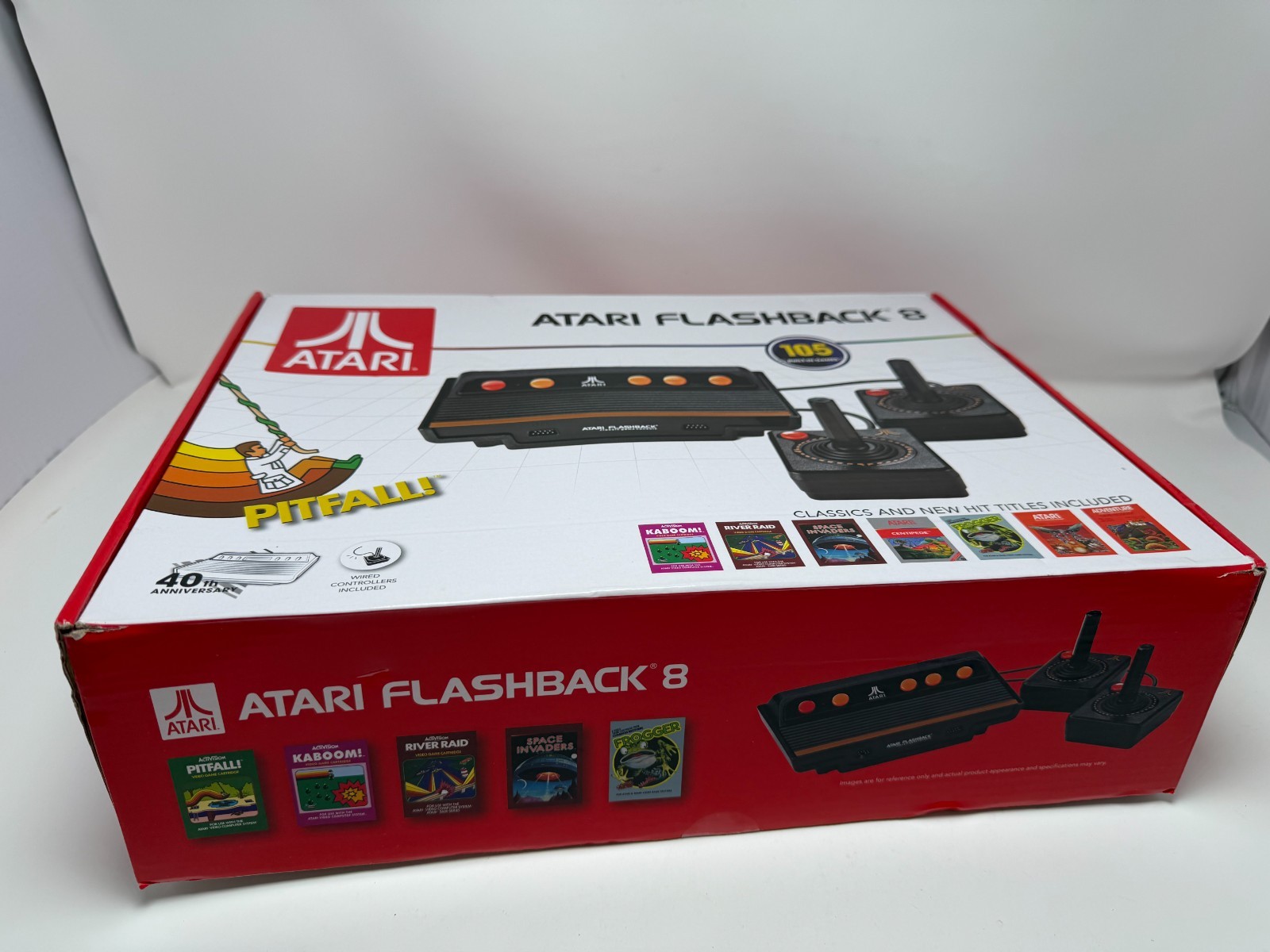 Atari Flashback 8 Console 105 Built In Games 40th Anniversary Black (FVS035296)
