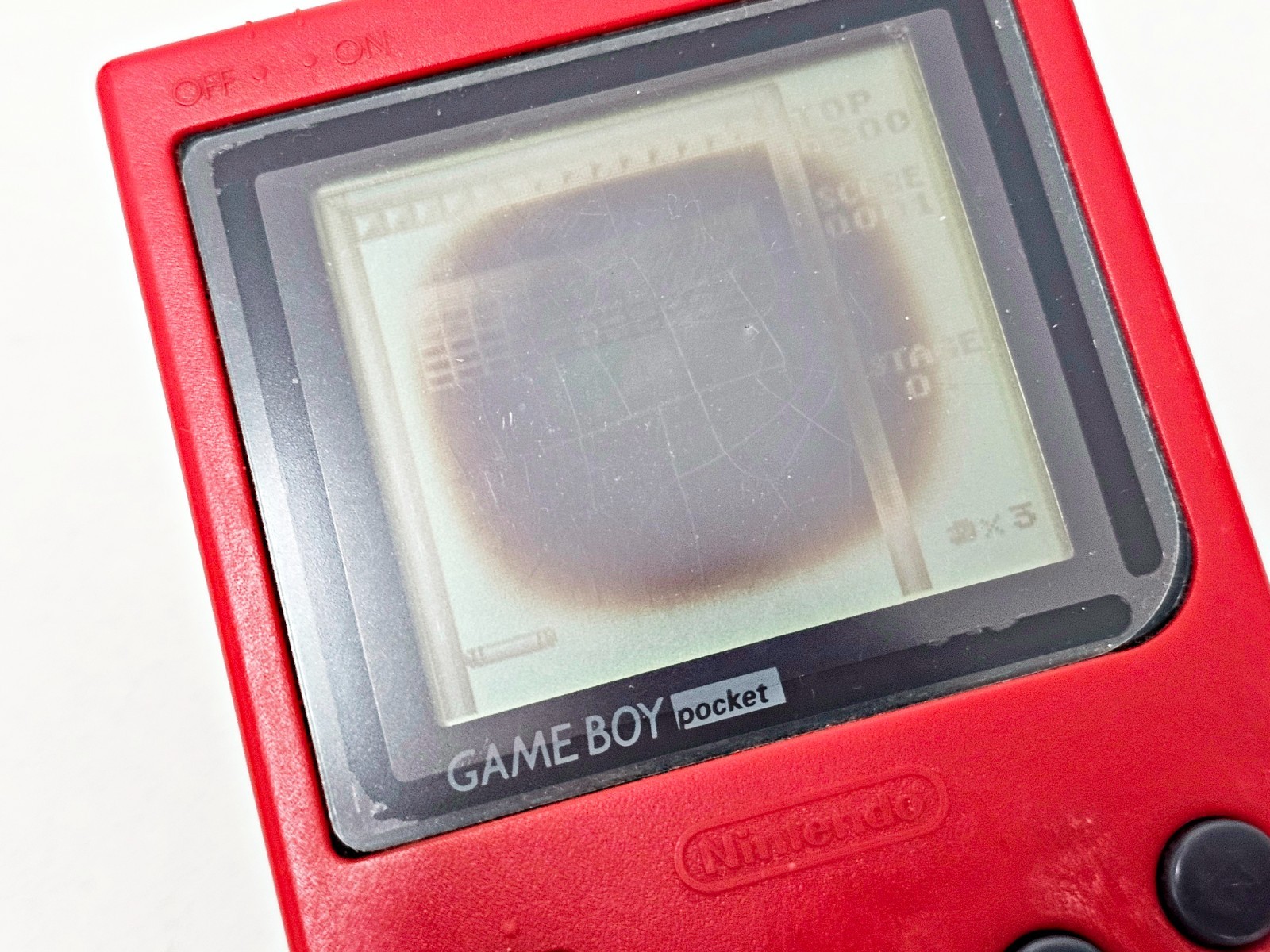 Nintendo Game Boy Pocket Red 444 Japan