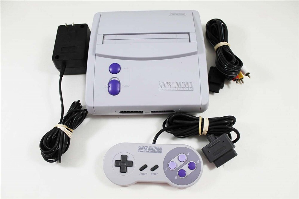 Rare Original SNES Super Nintendo Mini Console System