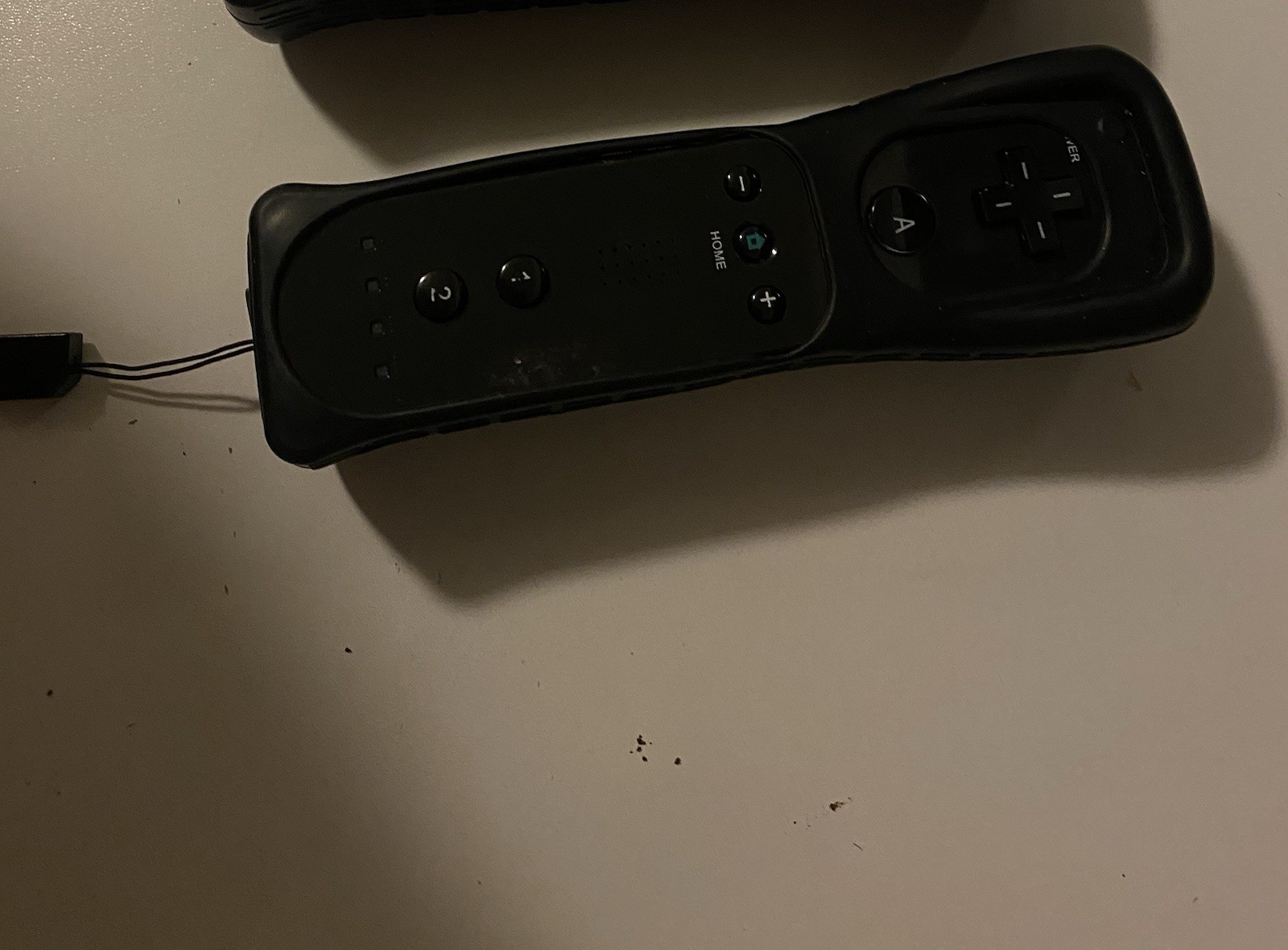 seven wii games and controller(no batteries)