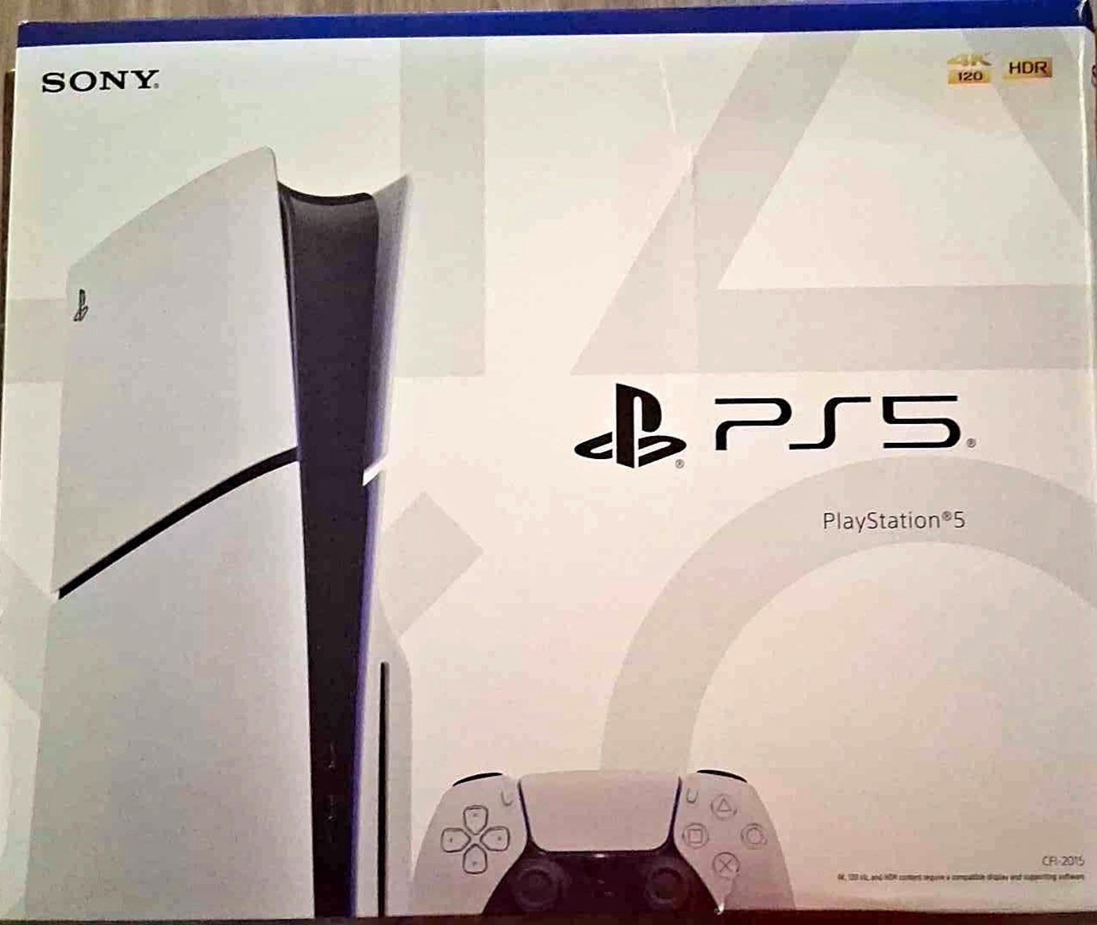 Sony PlayStation 5 Slim (CFI-2015) – Disc Edition – 1TB – White – BRAND NEW!