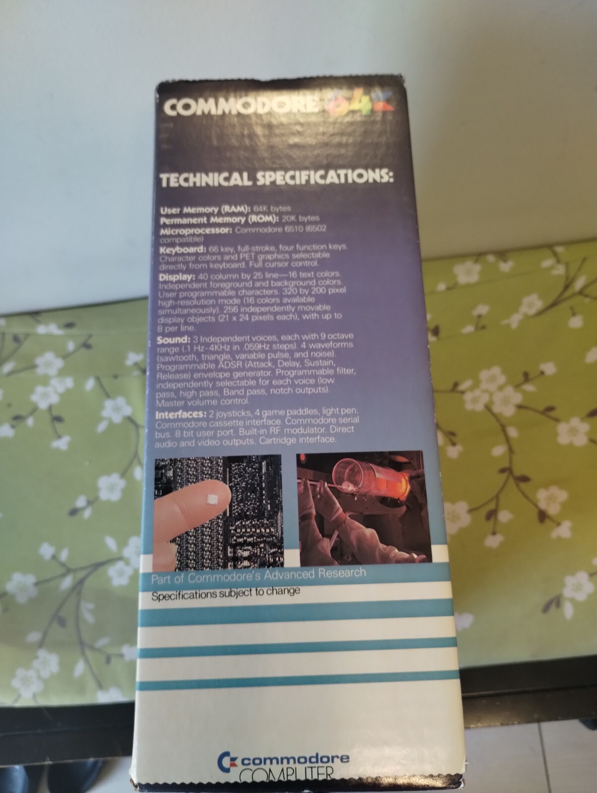 RARE Vintage Original Commodore 64 Console Brand New-Open Box MADE IN USA