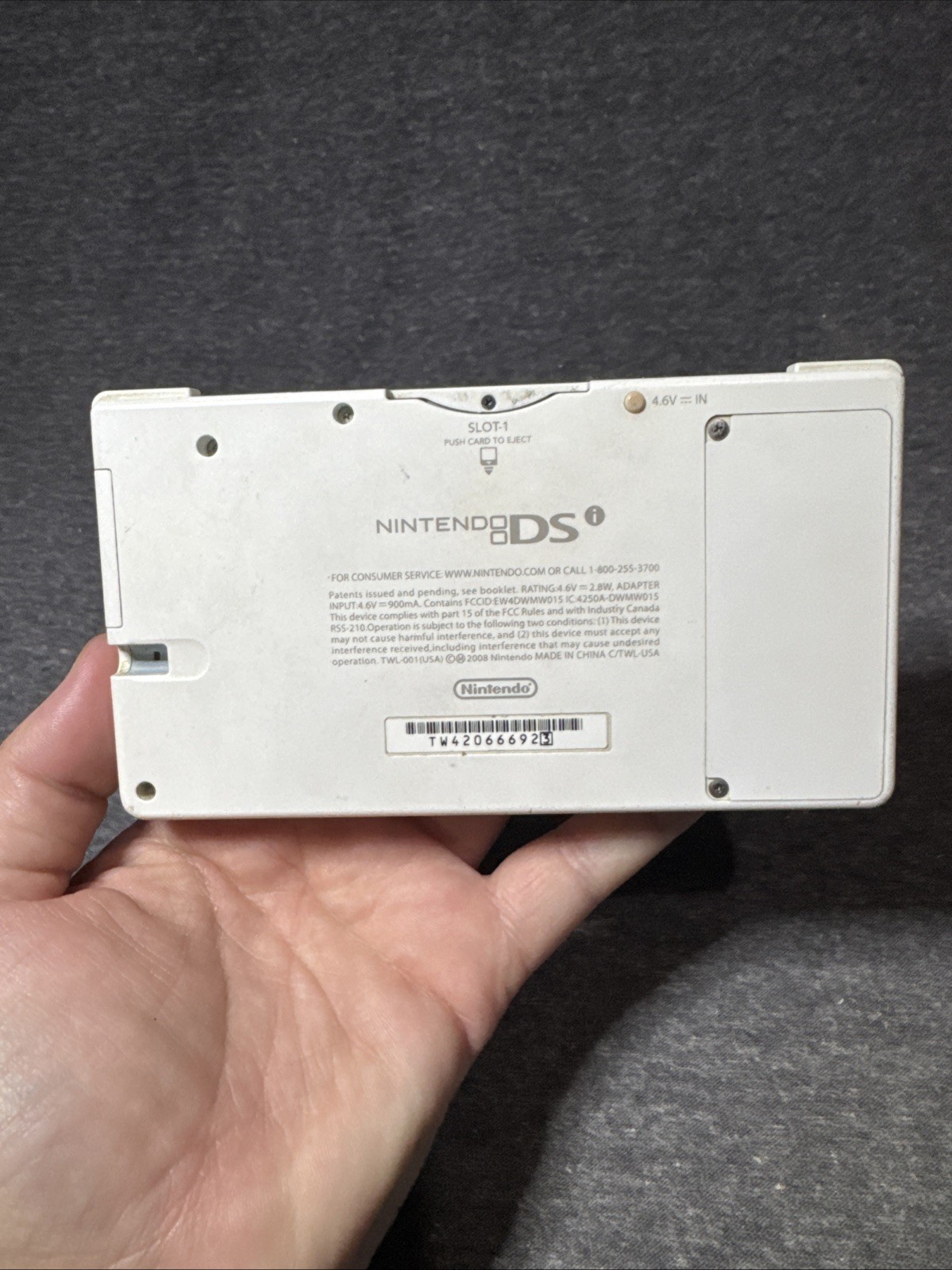 Nintendo DSi Handheld Game Console – White